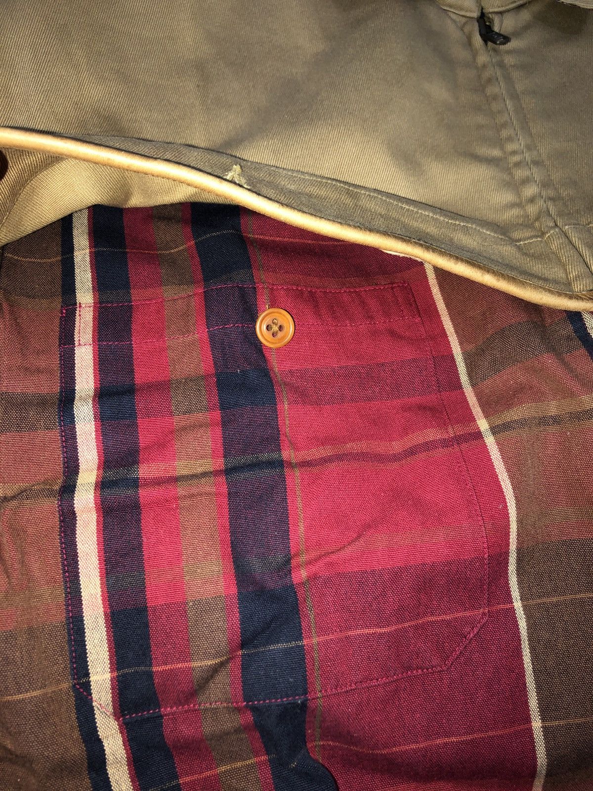 Vintage Vintage Polo Ralph Lauren Plaid Jacket Size US XL / EU 56 / 4 - 4 Thumbnail