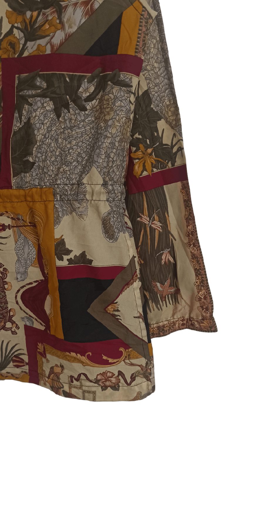 Salvatore Ferragamo Salvatore Ferragamo Animal Printed Hoodie Windbreaker Jacket Size US M / EU 48-50 / 2 - 8 Thumbnail