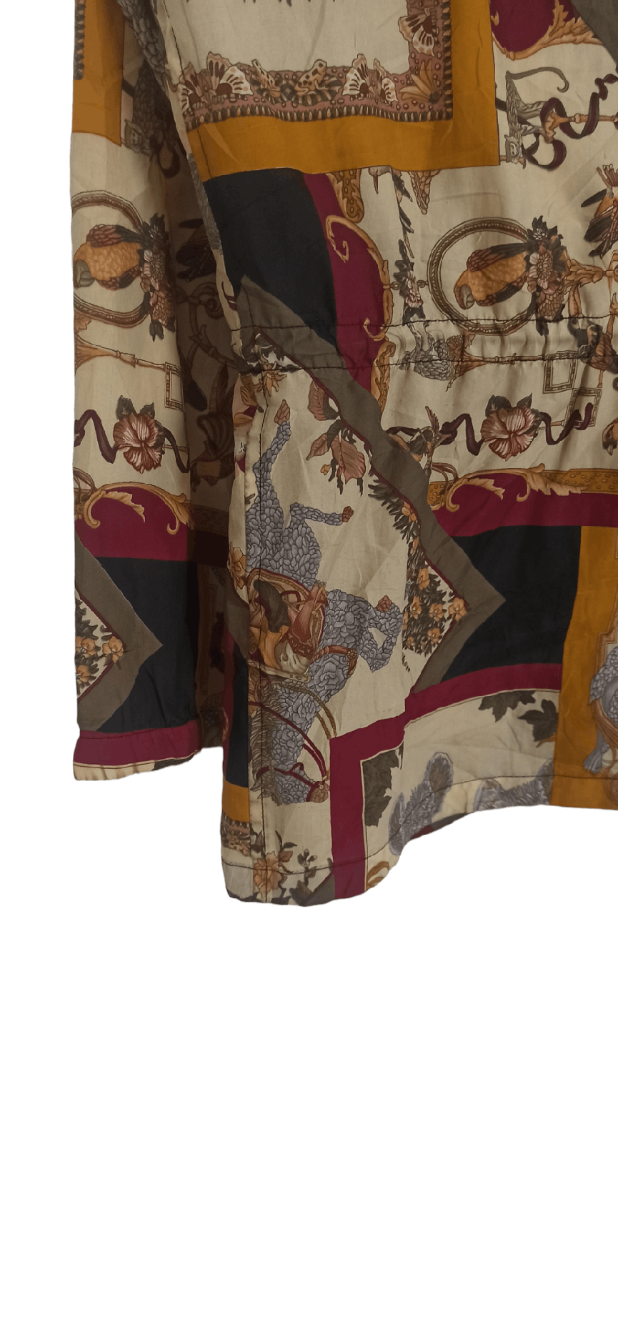 Salvatore Ferragamo Salvatore Ferragamo Animal Printed Hoodie Windbreaker Jacket Size US M / EU 48-50 / 2 - 9 Thumbnail