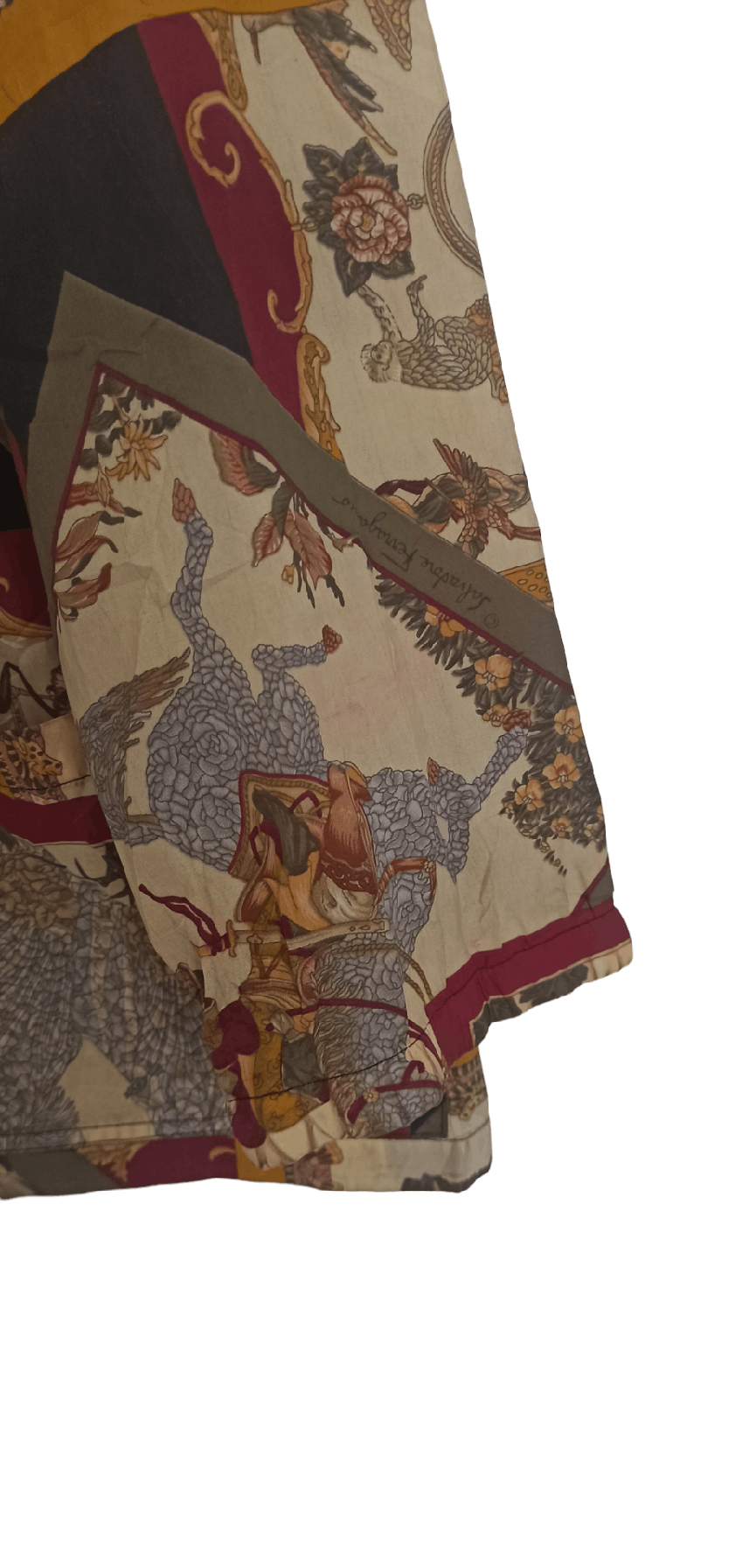 Salvatore Ferragamo Salvatore Ferragamo Animal Printed Hoodie Windbreaker Jacket Size US M / EU 48-50 / 2 - 5 Thumbnail