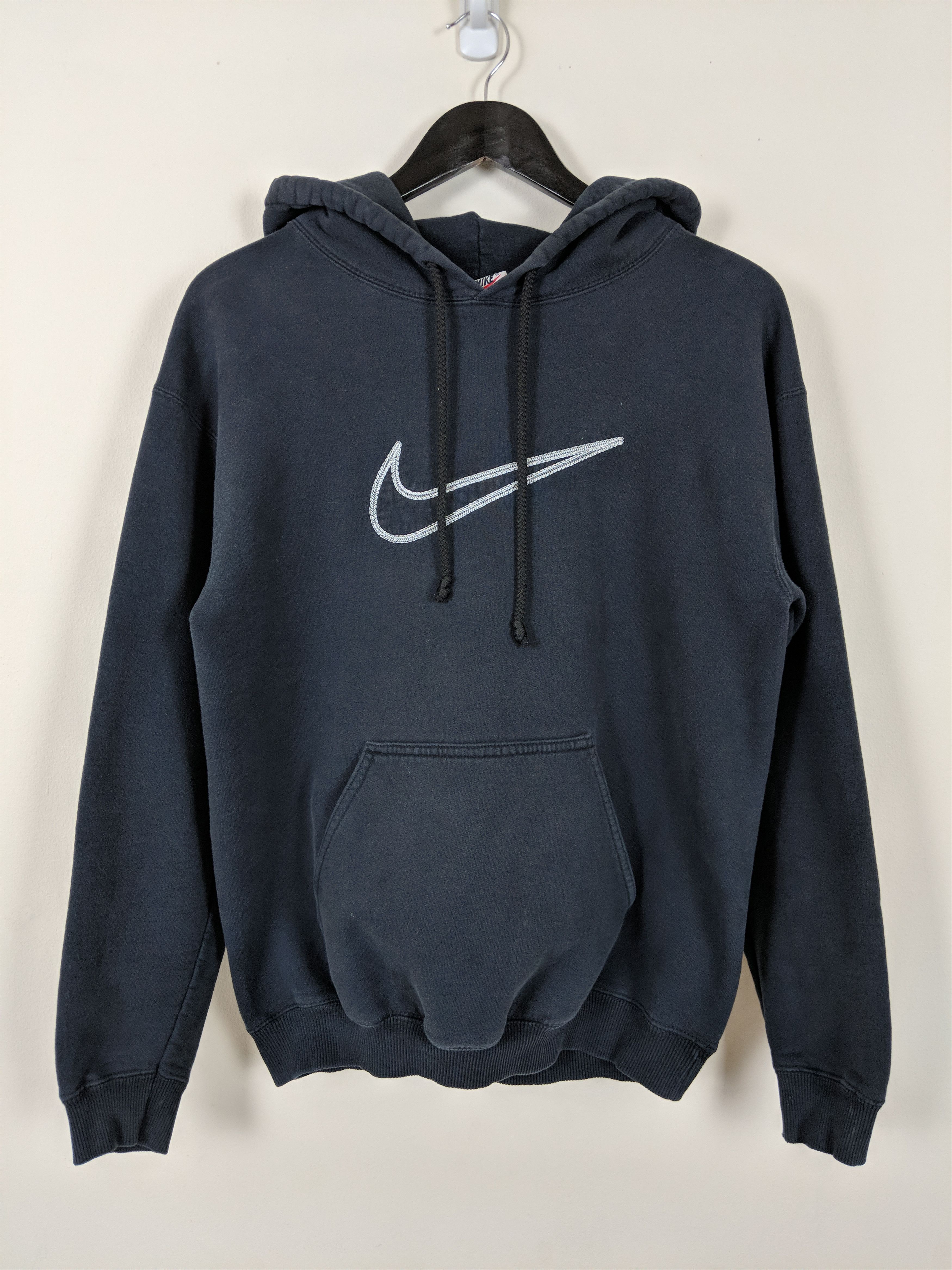 Nike Center Swoosh Black | Grailed