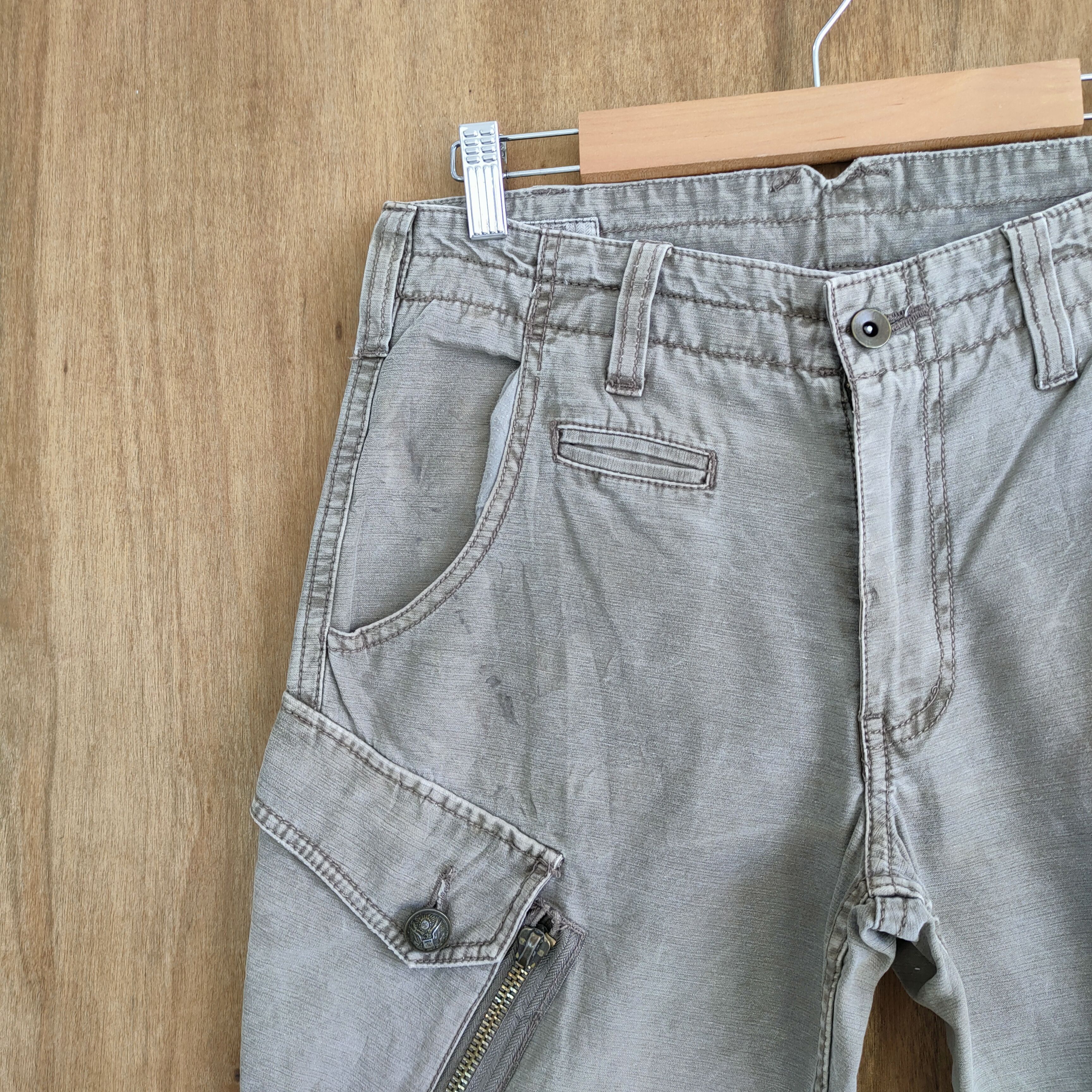 Japanese Brand OILCAKE FADED CARGO PANTS Size US 31 - 5 Thumbnail
