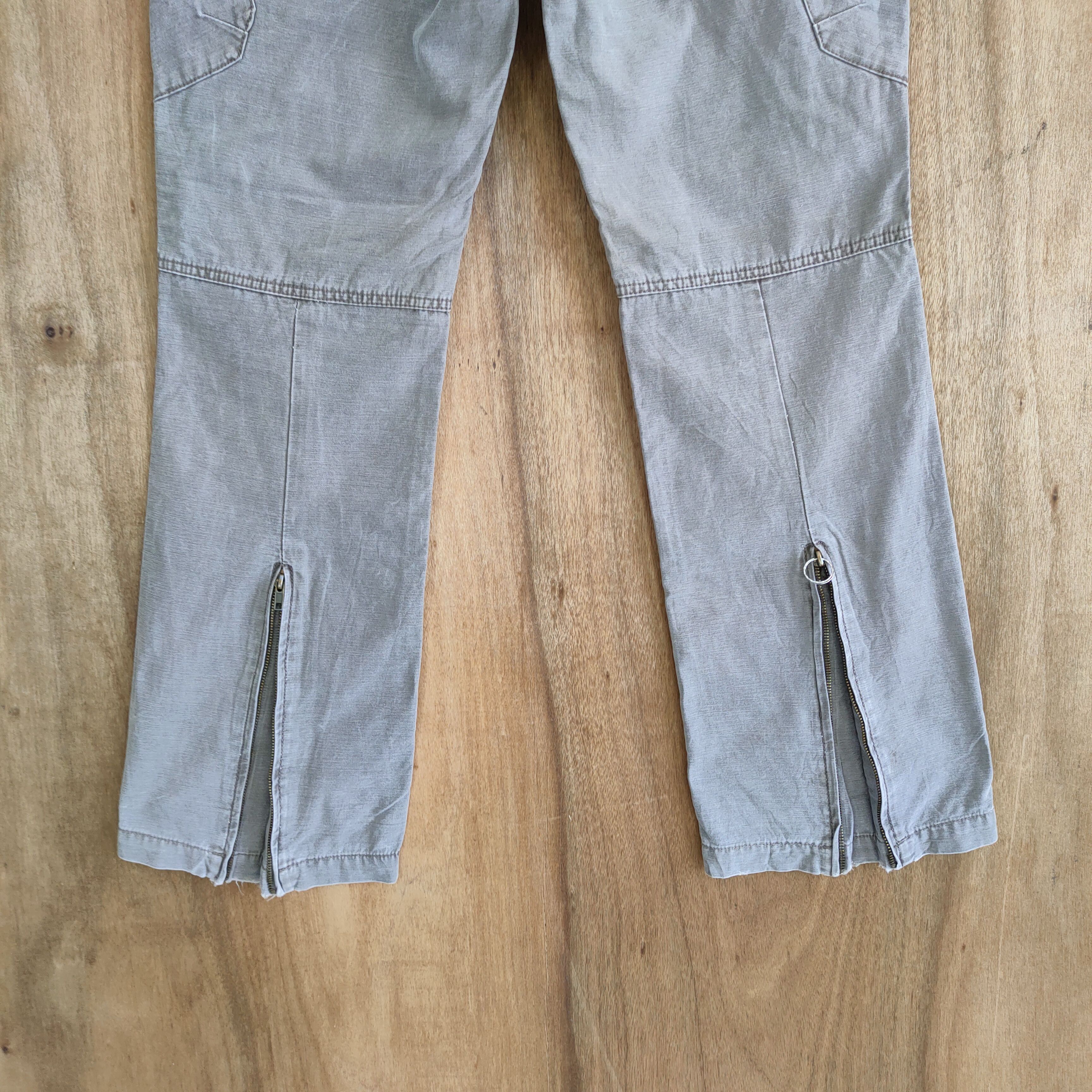 Japanese Brand OILCAKE FADED CARGO PANTS Size US 31 - 9 Thumbnail