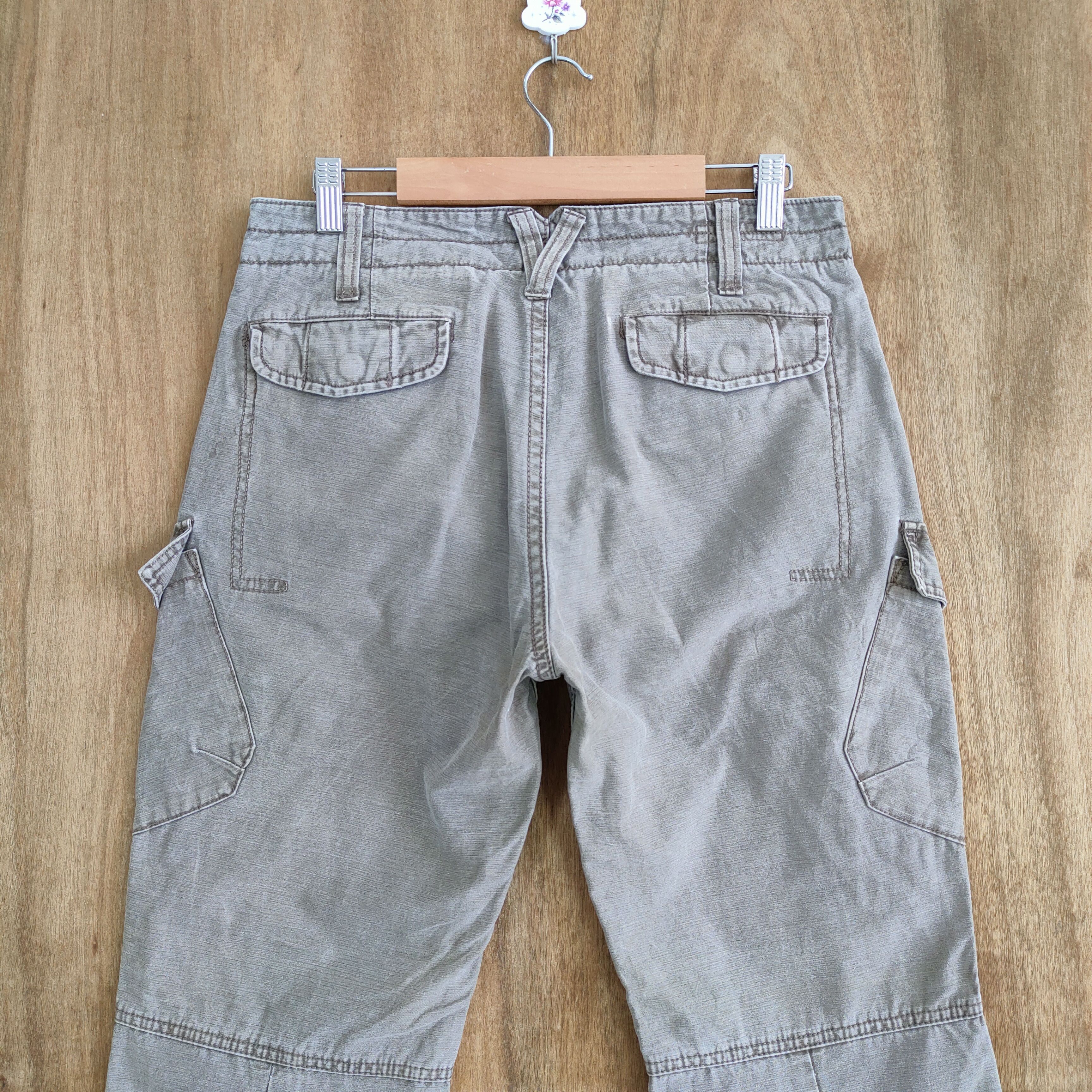 Japanese Brand OILCAKE FADED CARGO PANTS Size US 31 - 8 Thumbnail