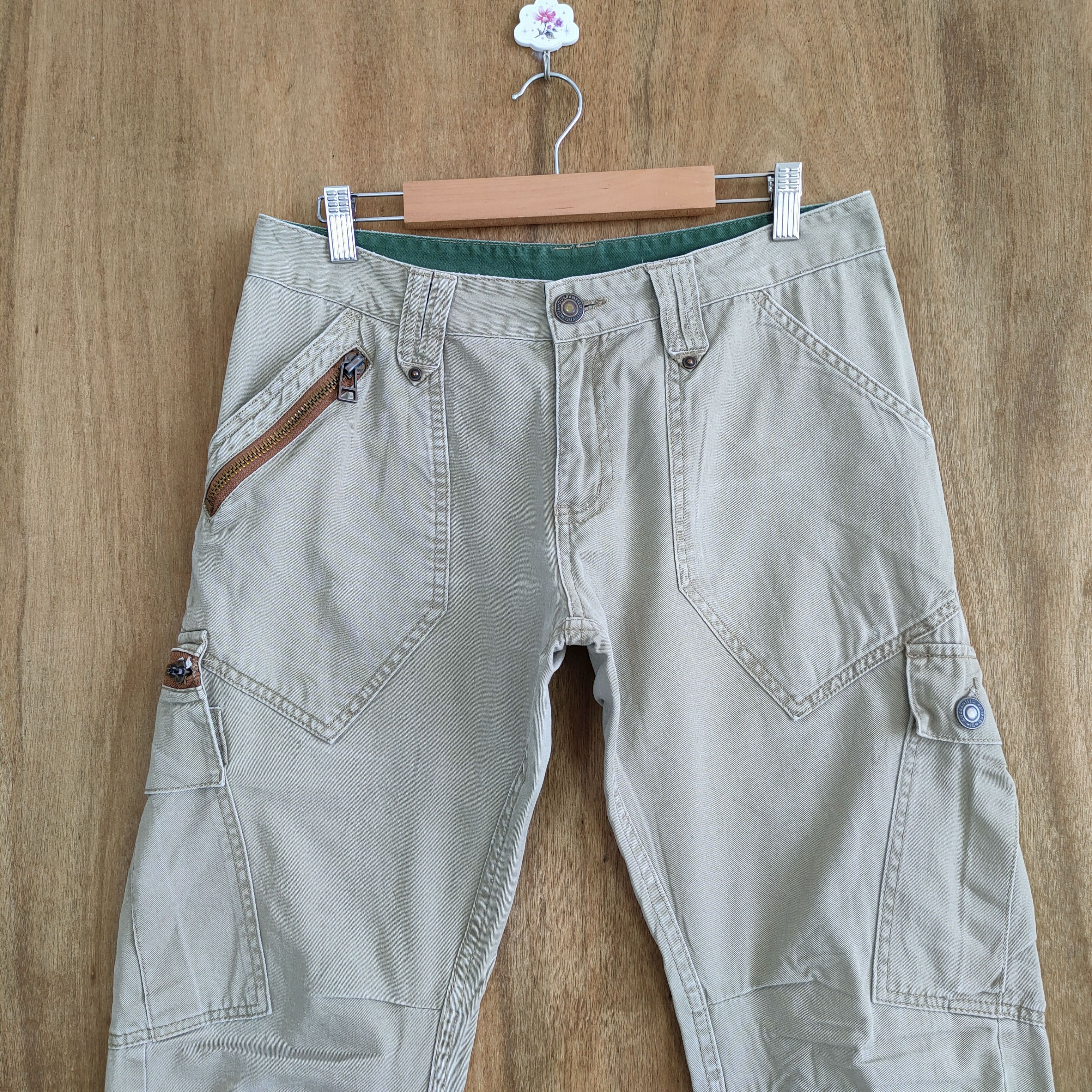 Japanese Brand VINTAGE SOUL FADED CARGO PANTS Size US 32 / EU 48 - 3 Thumbnail