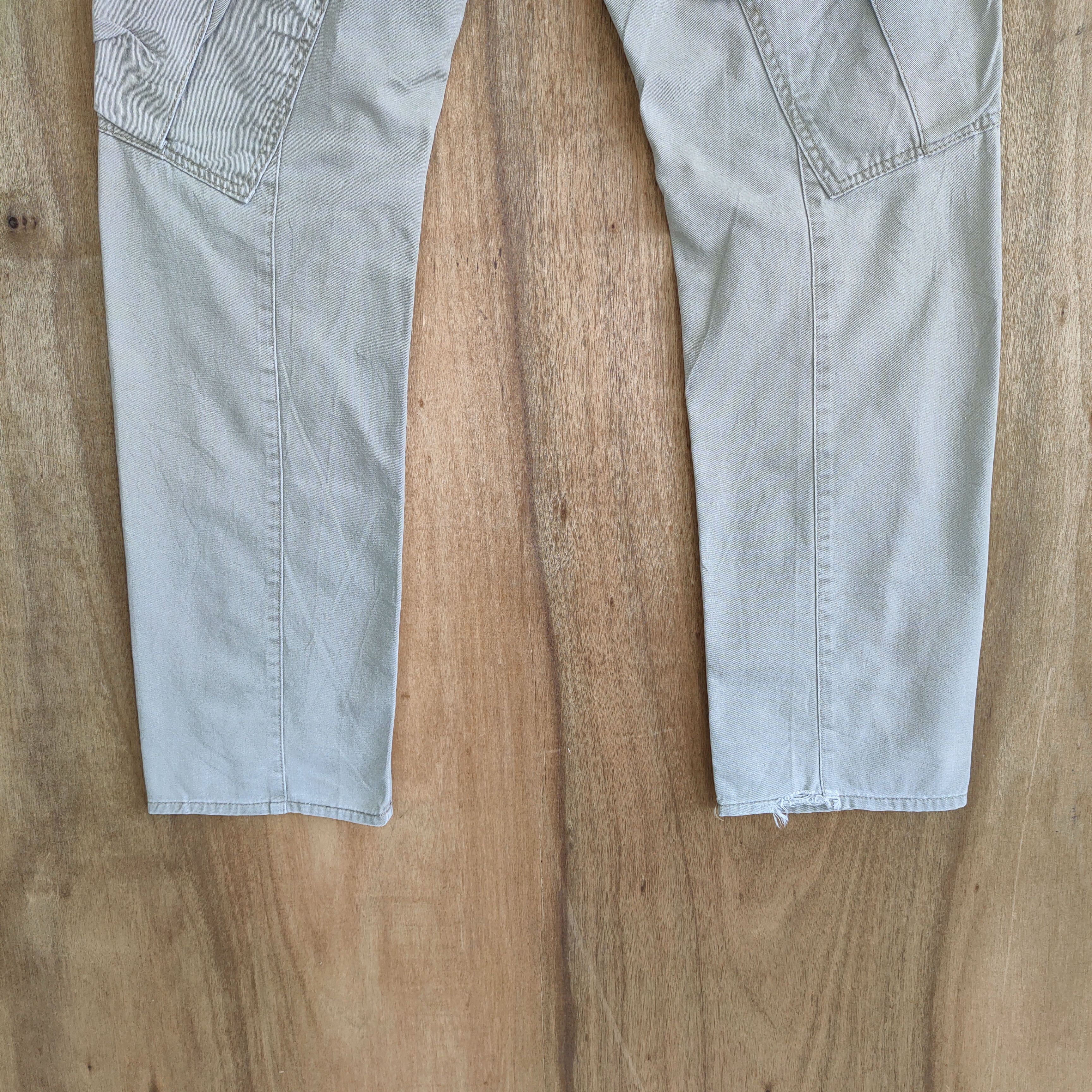 Japanese Brand VINTAGE SOUL FADED CARGO PANTS Size US 32 / EU 48 - 10 Thumbnail