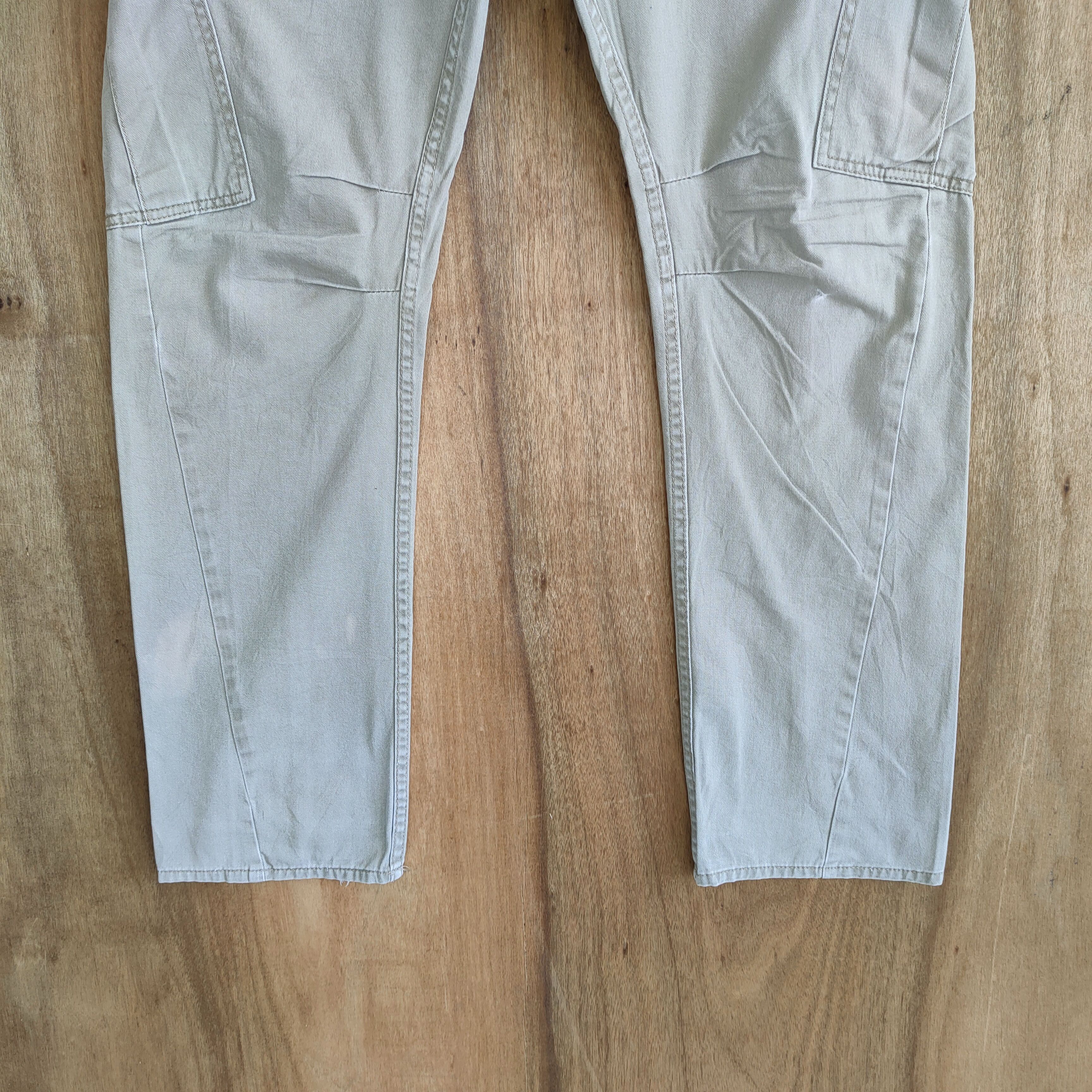 Japanese Brand VINTAGE SOUL FADED CARGO PANTS Size US 32 / EU 48 - 4 Thumbnail