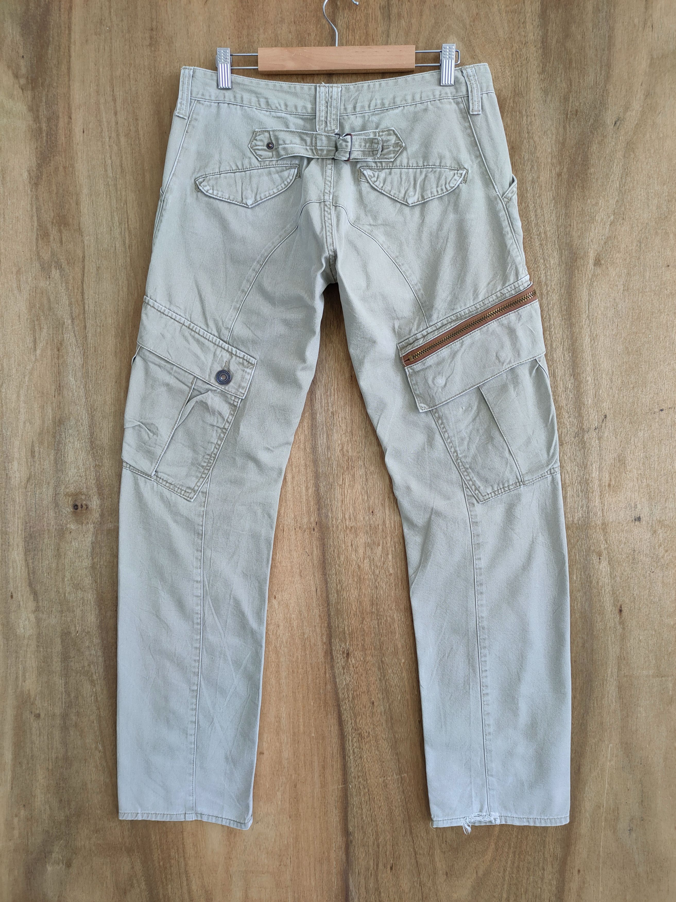 Japanese Brand VINTAGE SOUL FADED CARGO PANTS Size US 32 / EU 48 - 1 Thumbnail