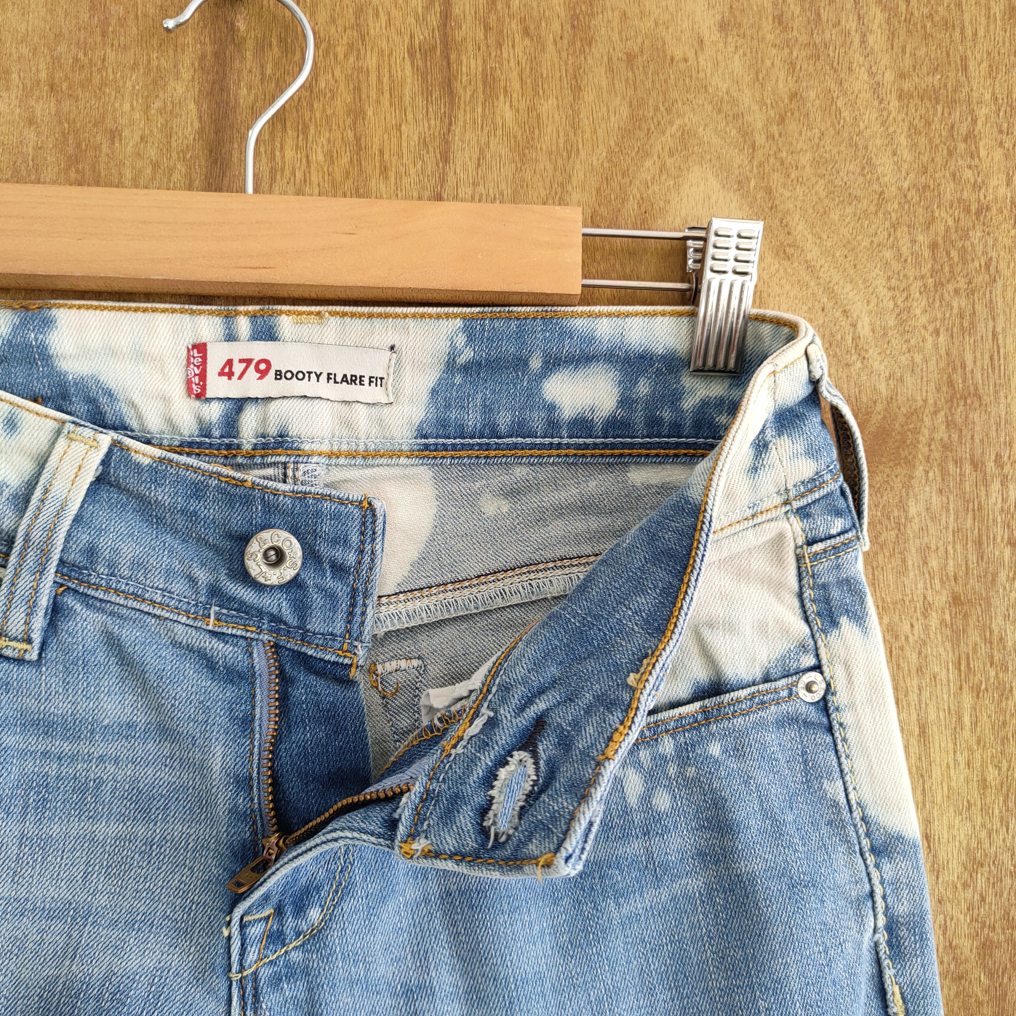 Levi's VINTAGE LEVI'S BOOTCUT FLARED FADED DENIM JEAN PANTS Size US 26 / EU 42 - 12 Thumbnail