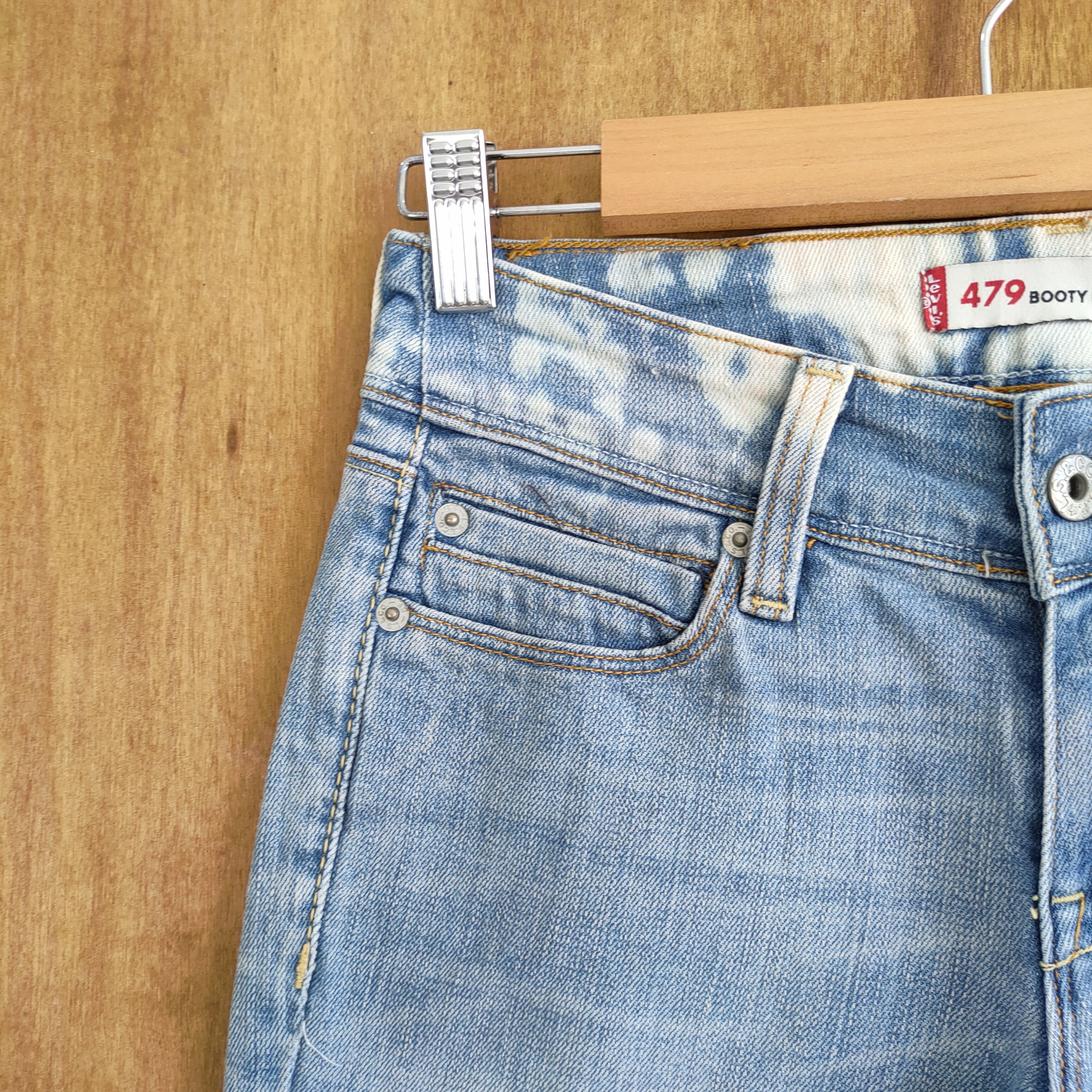 Levi's VINTAGE LEVI'S BOOTCUT FLARED FADED DENIM JEAN PANTS Size US 26 / EU 42 - 6 Thumbnail