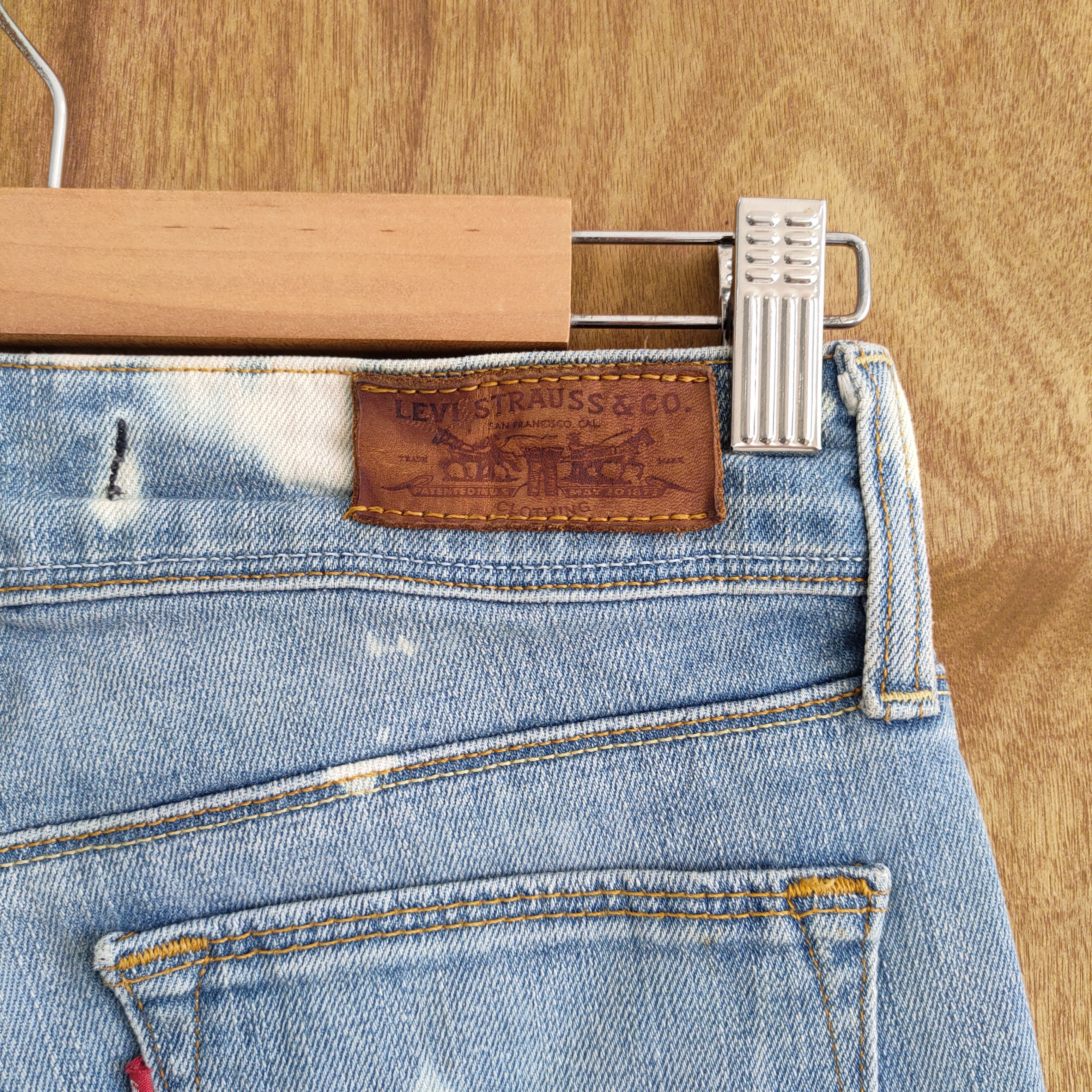 Levi's VINTAGE LEVI'S BOOTCUT FLARED FADED DENIM JEAN PANTS Size US 26 / EU 42 - 11 Thumbnail