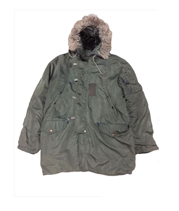 Avirex Avirex Parka Army Green Hoodie Jacket | Grailed