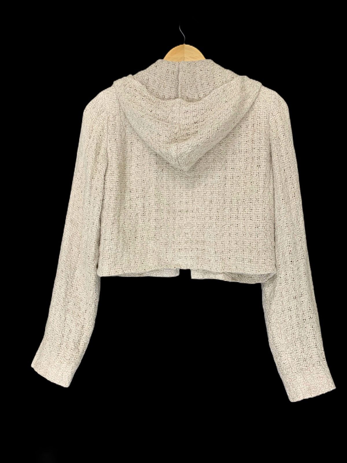 Ralph Lauren RL Ralph Lauren Purple Laber Crop Top Knit Jacket Size S / US 4 / IT 40 - 3 Thumbnail