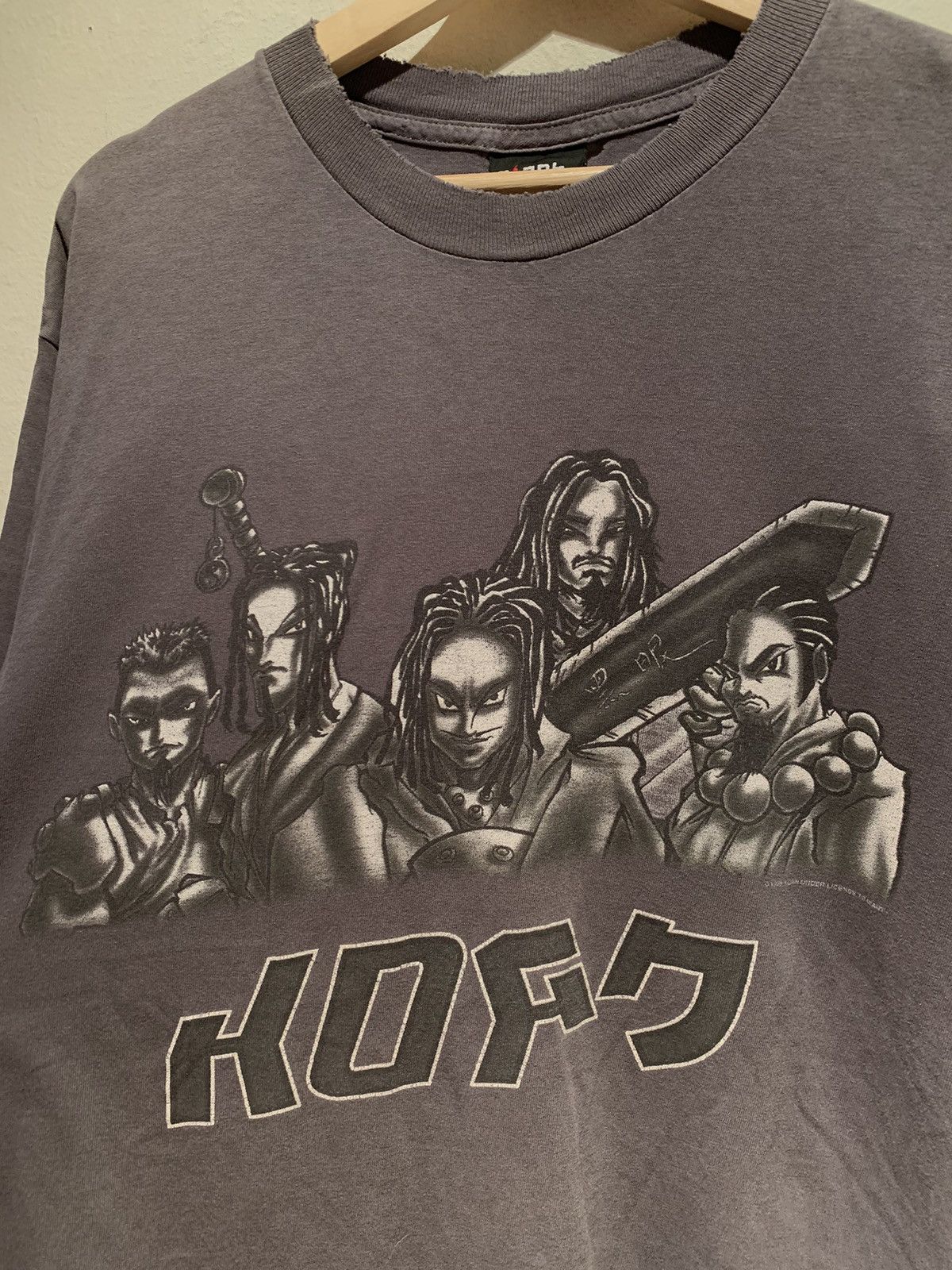 Band Tees × Vintage *RARE* Vintage 1999 Korn Anime Giant Tag Band Tee Shirt - L Size US L / EU 52-54 / 3 - 2 Thumbnail