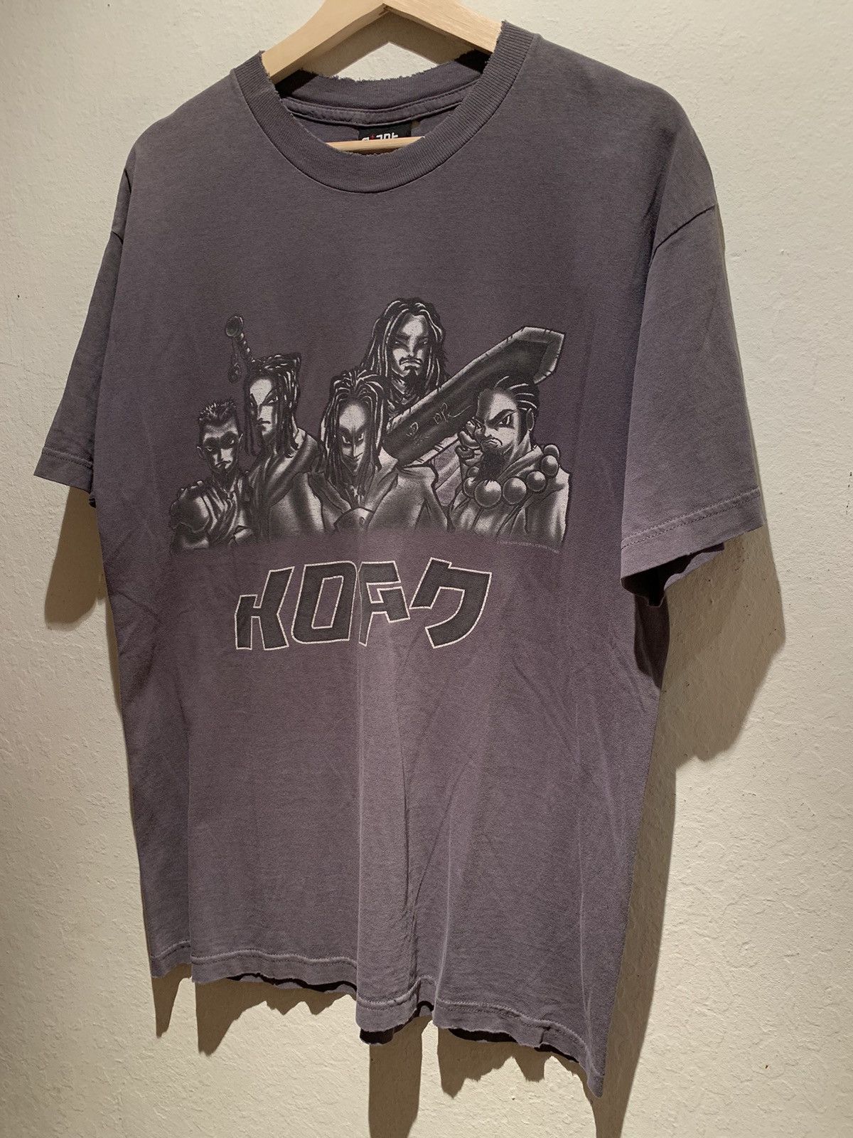 Band Tees × Vintage *RARE* Vintage 1999 Korn Anime Giant Tag Band Tee Shirt - L Size US L / EU 52-54 / 3 - 1 Thumbnail