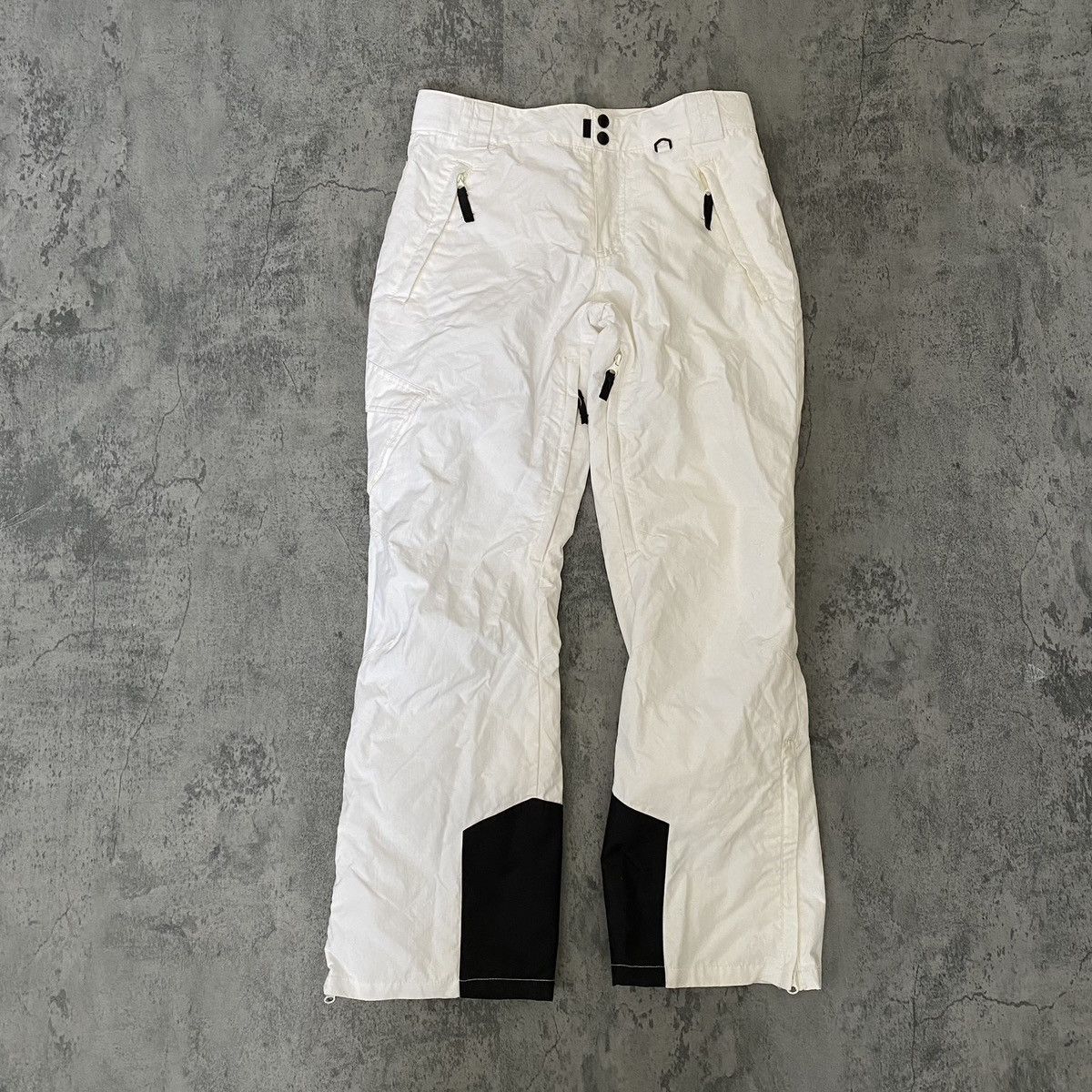 Vintage y2k White Gorpcore Tactical Utility Pants Sz 32x30