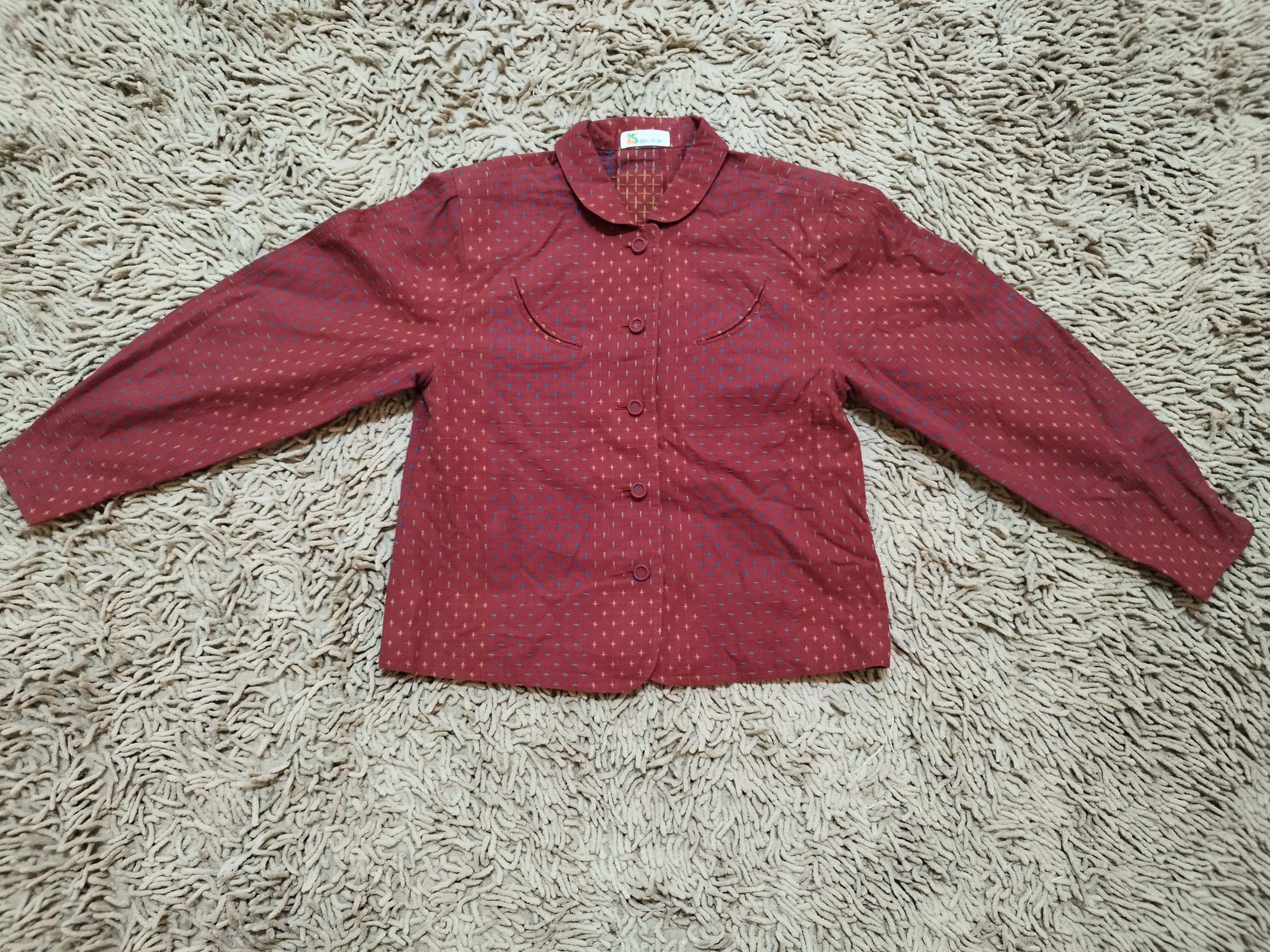 Issey miyake sashiko boro jacket