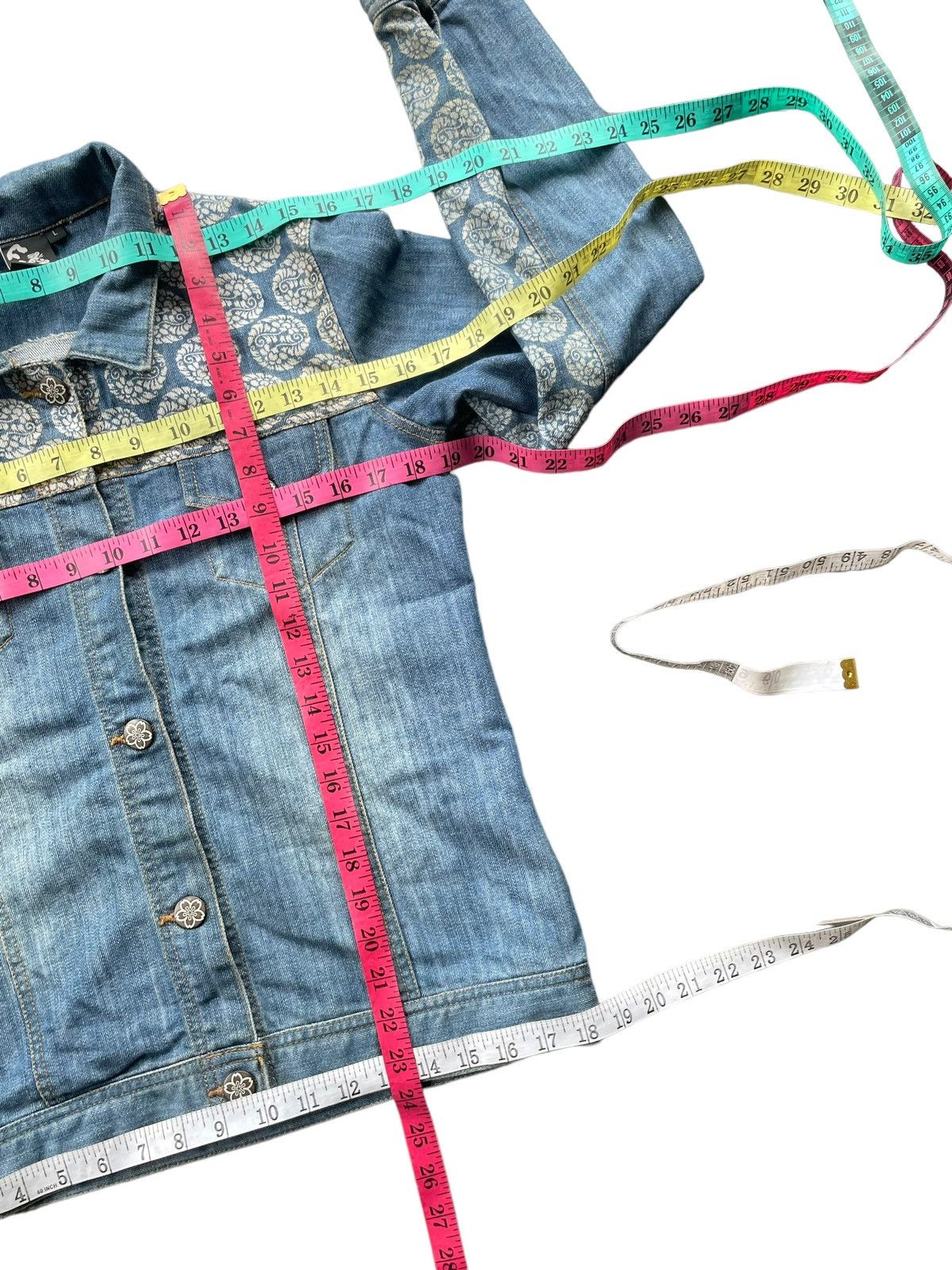 Japanese Brand Ai Lince Pheonix Denim Jacket Size M / US 6-8 / IT 42-44 - 17 Thumbnail