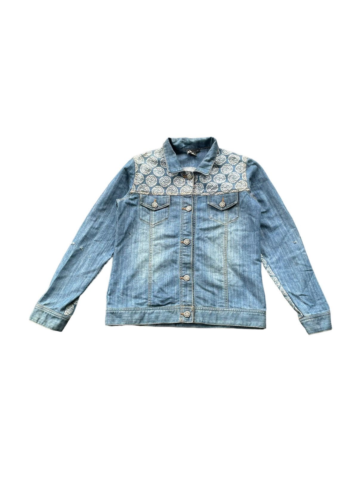 Japanese Brand Ai Lince Pheonix Denim Jacket Size M / US 6-8 / IT 42-44 - 1 Thumbnail