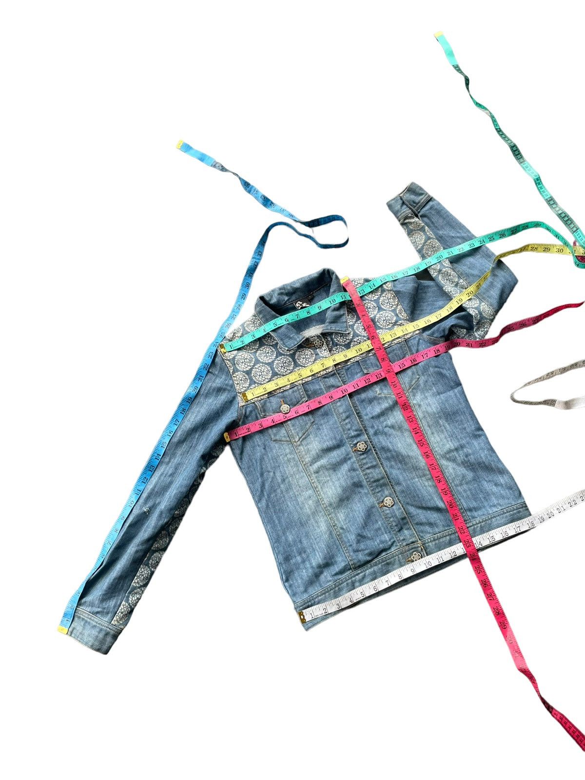 Japanese Brand Ai Lince Pheonix Denim Jacket Size M / US 6-8 / IT 42-44 - 15 Thumbnail