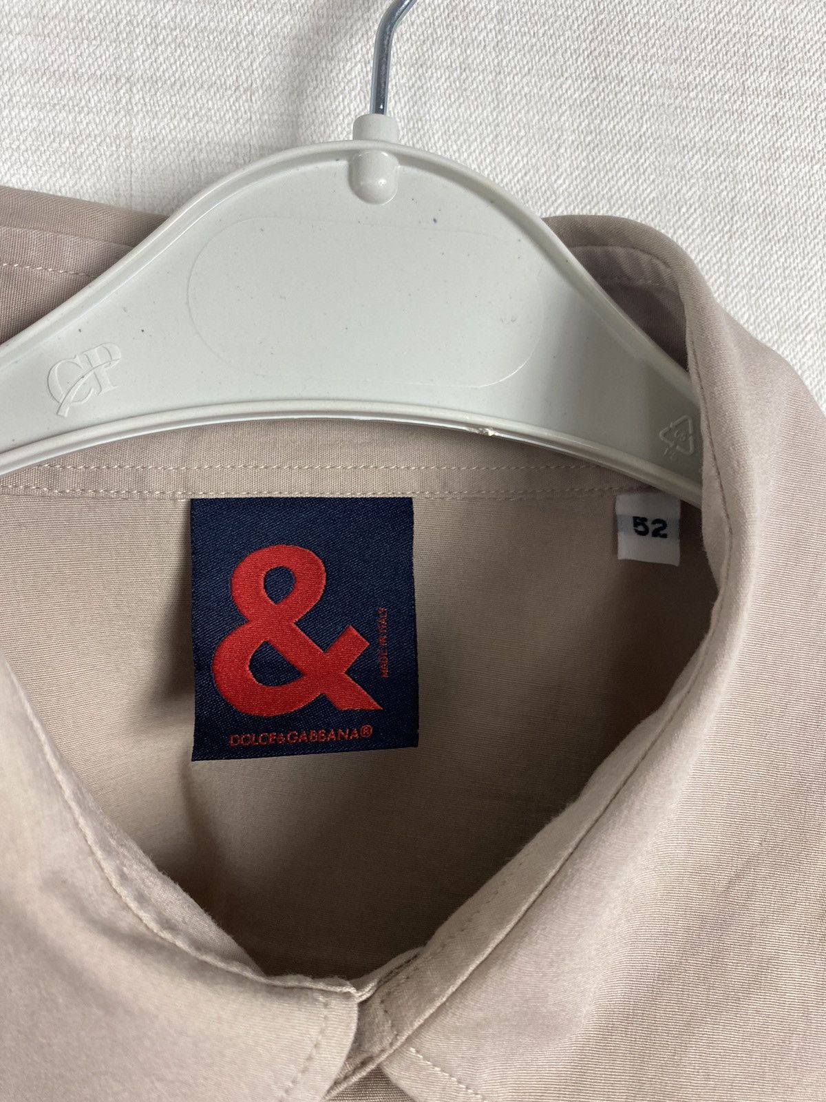 Dolce & Gabbana × Vintage Dolce & Gabbana button up shirt beige pocket military Size US M / EU 48-50 / 2 - 8 Thumbnail