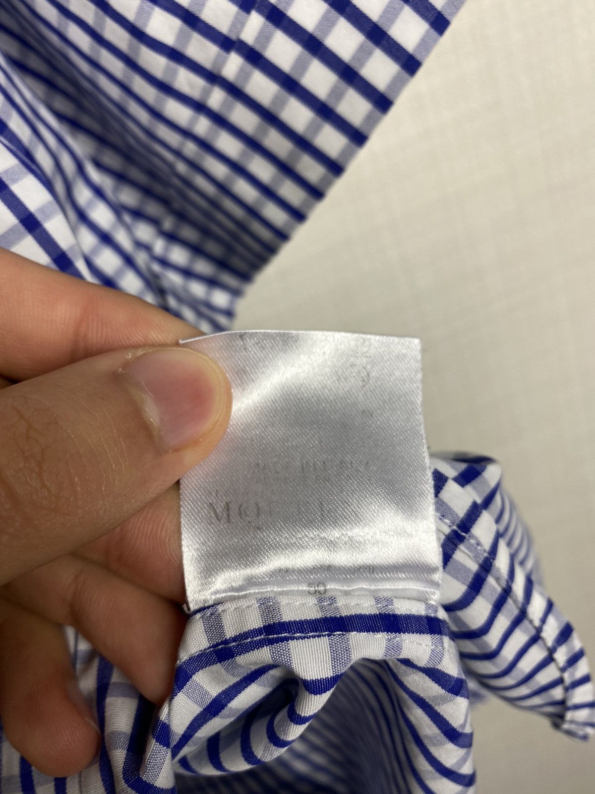 Alexander McQueen Alexander McQueen check short sleeve button up pocket Size US M / EU 48-50 / 2 - 11 Thumbnail