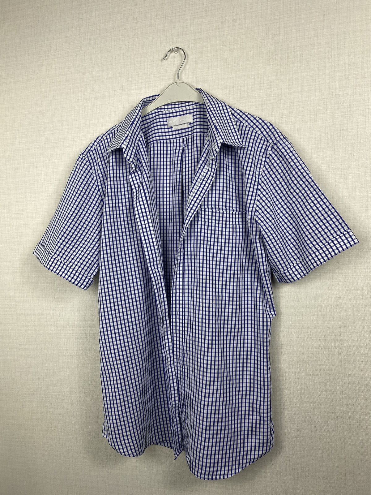 Alexander McQueen Alexander McQueen check short sleeve button up pocket Size US M / EU 48-50 / 2 - 3 Thumbnail