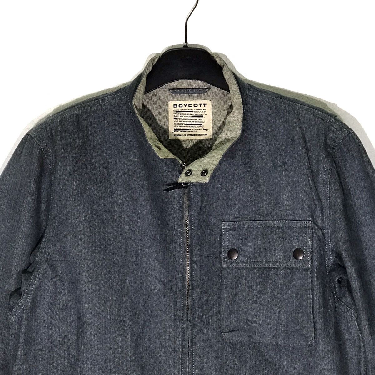 Boycott × Japanese Brand Japanese Brand Boycott Work Denim Jackets Size US M / EU 48-50 / 2 - 2 Thumbnail