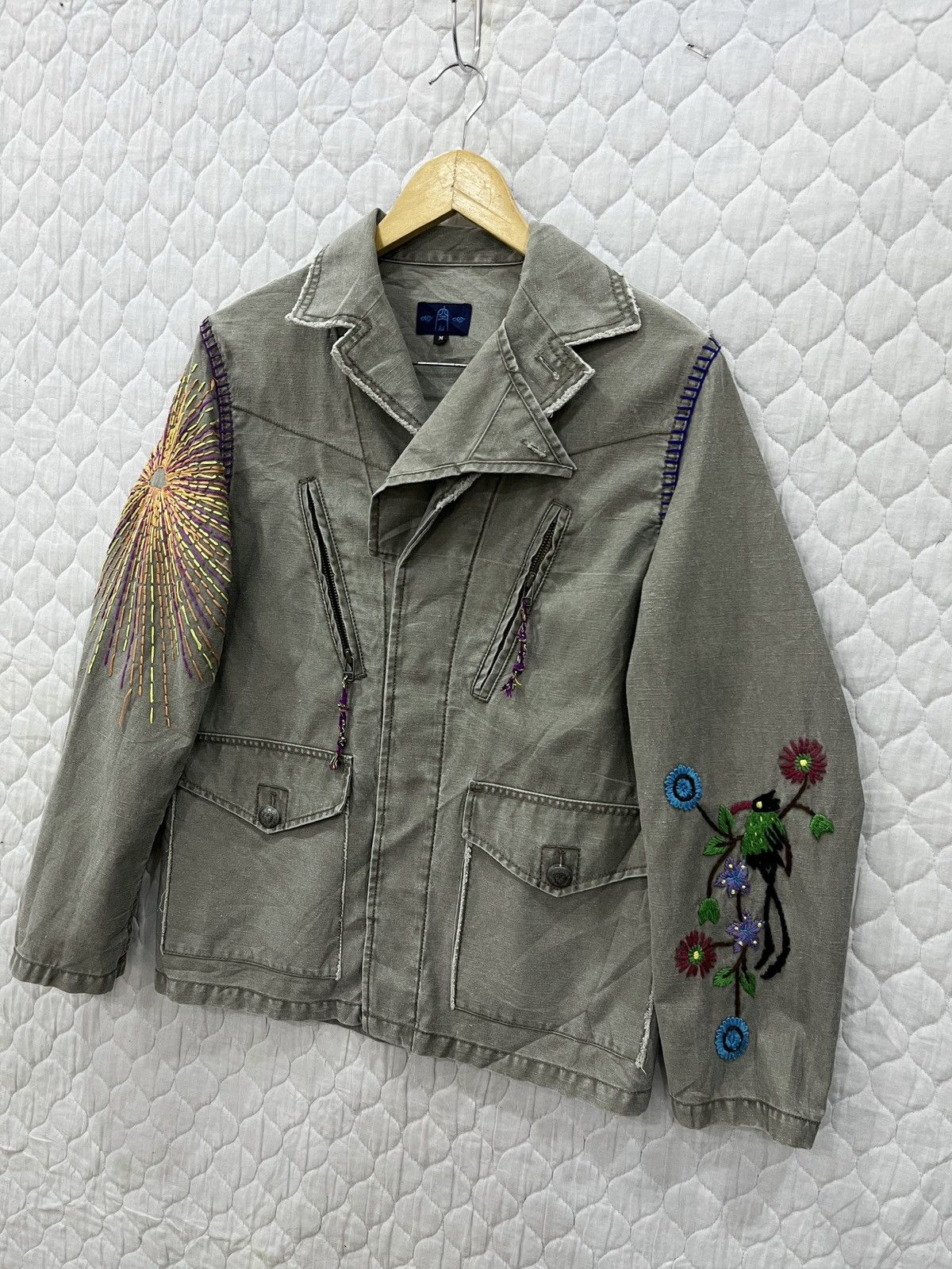 Japanese Brand (Bbb). VINTAGE IRON UNDER DAMP CLOTH CUSTOM HANDMADE Size US S / EU 44-46 / 1 - 2 Thumbnail