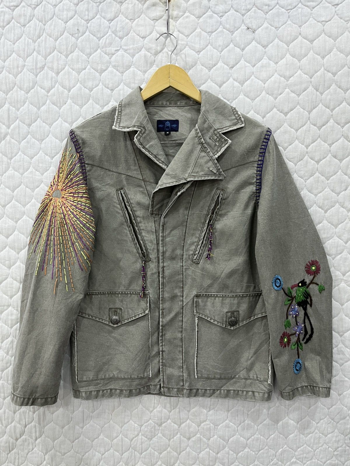 Japanese Brand (Bbb). VINTAGE IRON UNDER DAMP CLOTH CUSTOM HANDMADE Size US S / EU 44-46 / 1 - 1 Thumbnail