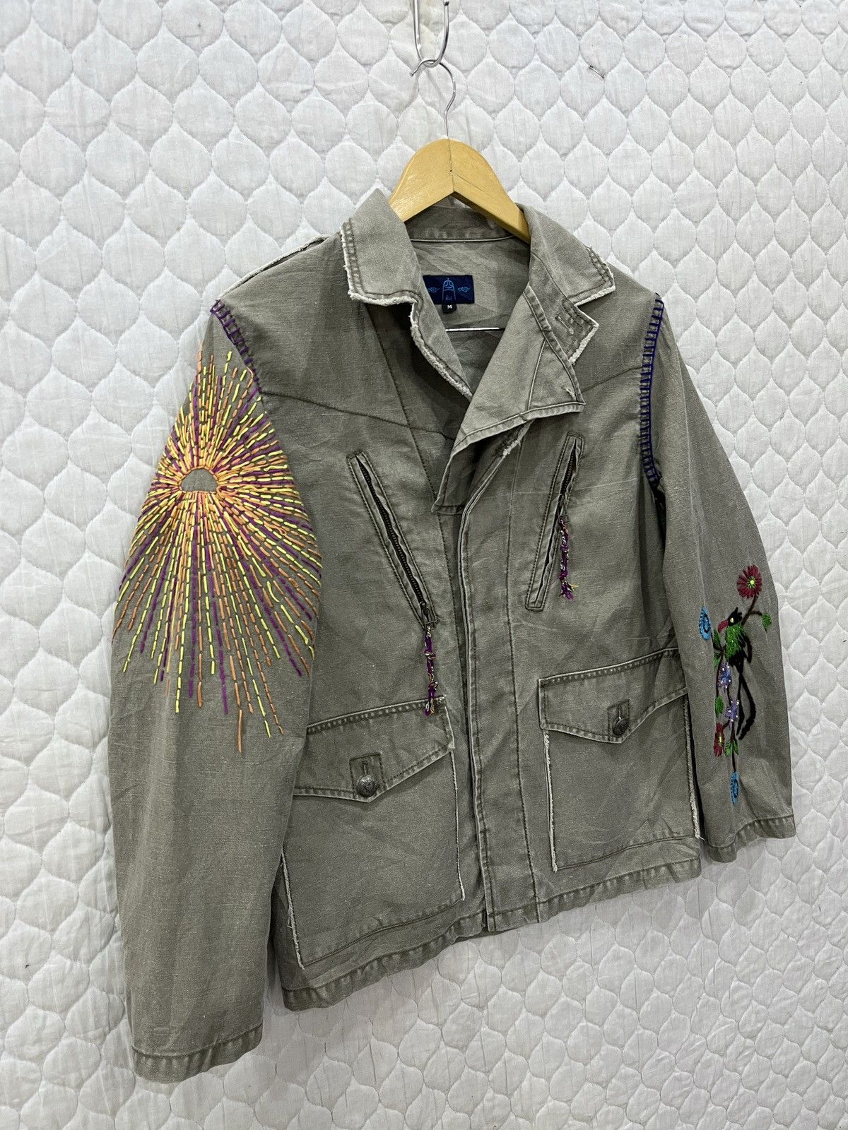 Japanese Brand (Bbb). VINTAGE IRON UNDER DAMP CLOTH CUSTOM HANDMADE Size US S / EU 44-46 / 1 - 3 Thumbnail