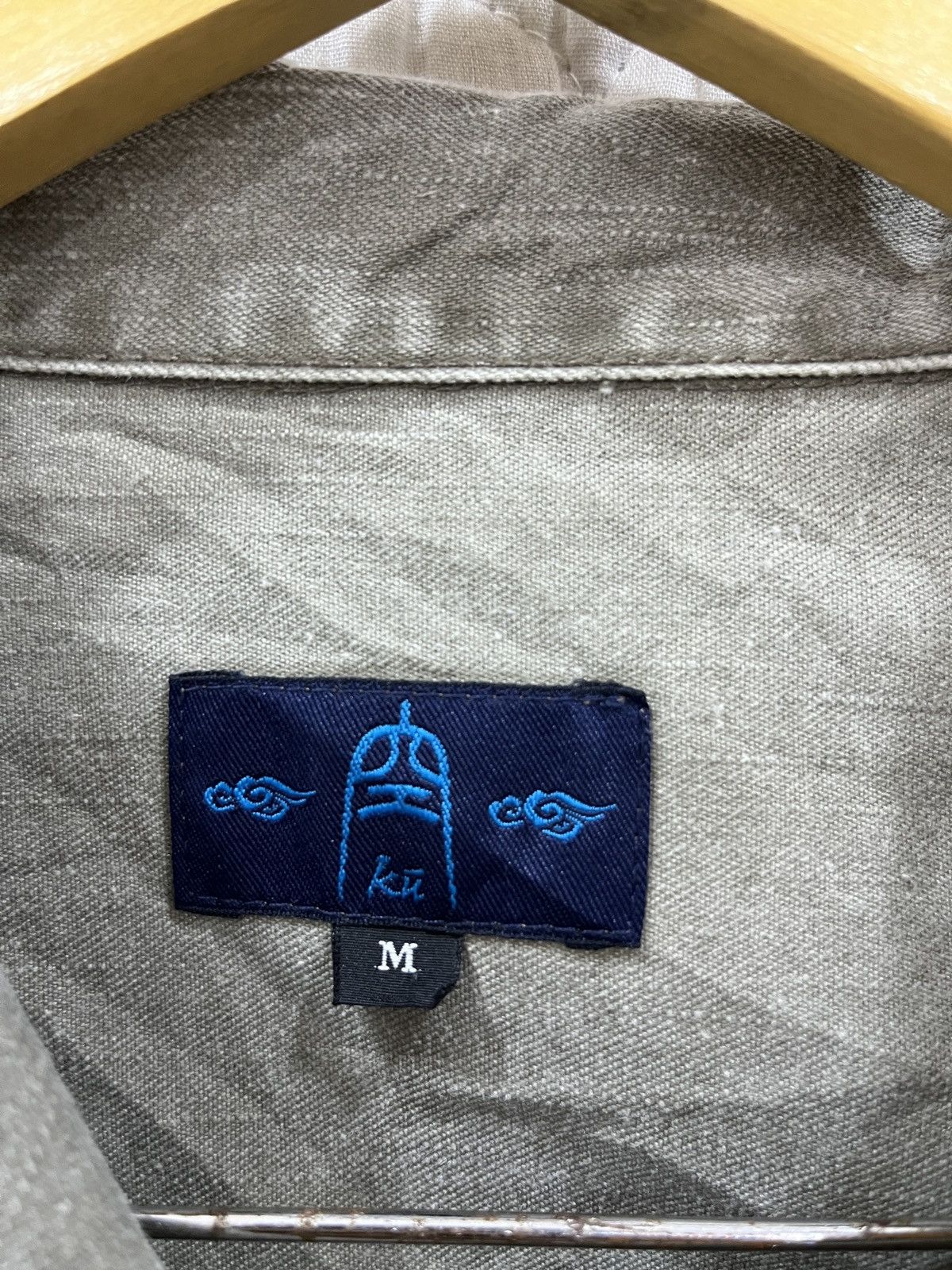 Japanese Brand (Bbb). VINTAGE IRON UNDER DAMP CLOTH CUSTOM HANDMADE Size US S / EU 44-46 / 1 - 8 Thumbnail