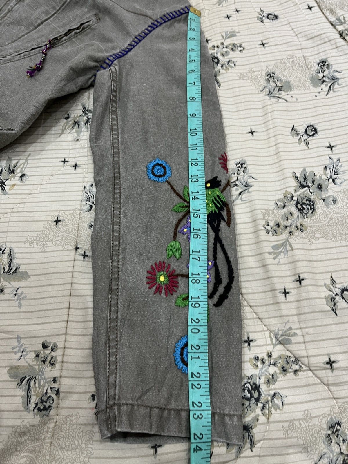 Japanese Brand (Bbb). VINTAGE IRON UNDER DAMP CLOTH CUSTOM HANDMADE Size US S / EU 44-46 / 1 - 17 Thumbnail