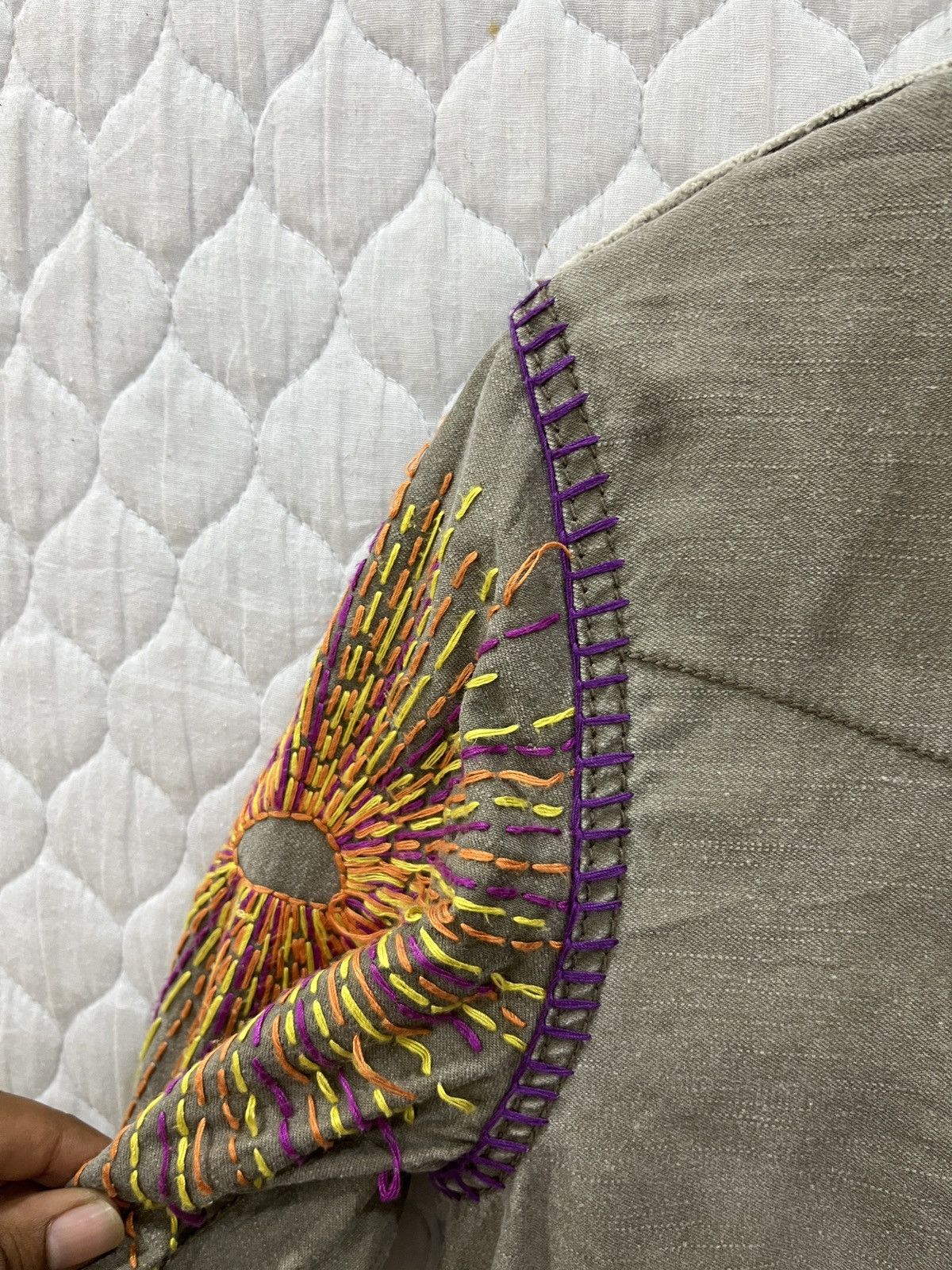 Japanese Brand (Bbb). VINTAGE IRON UNDER DAMP CLOTH CUSTOM HANDMADE Size US S / EU 44-46 / 1 - 7 Thumbnail