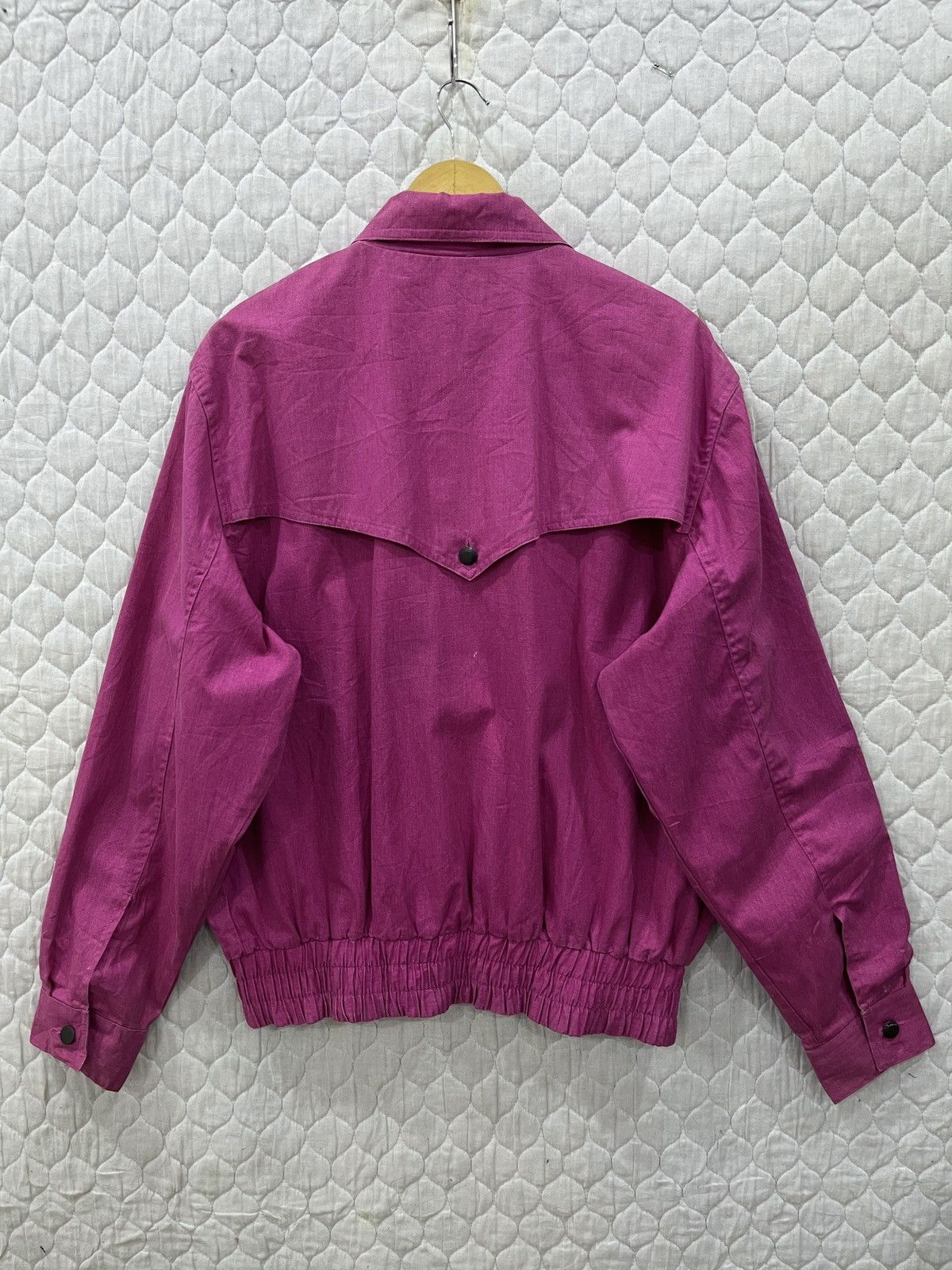 Wrangler (Bbb). VINTAGE WRANGLER BRUSH POPPER BOMBER JACKET STYLE Size US L / EU 52-54 / 3 - 4 Thumbnail