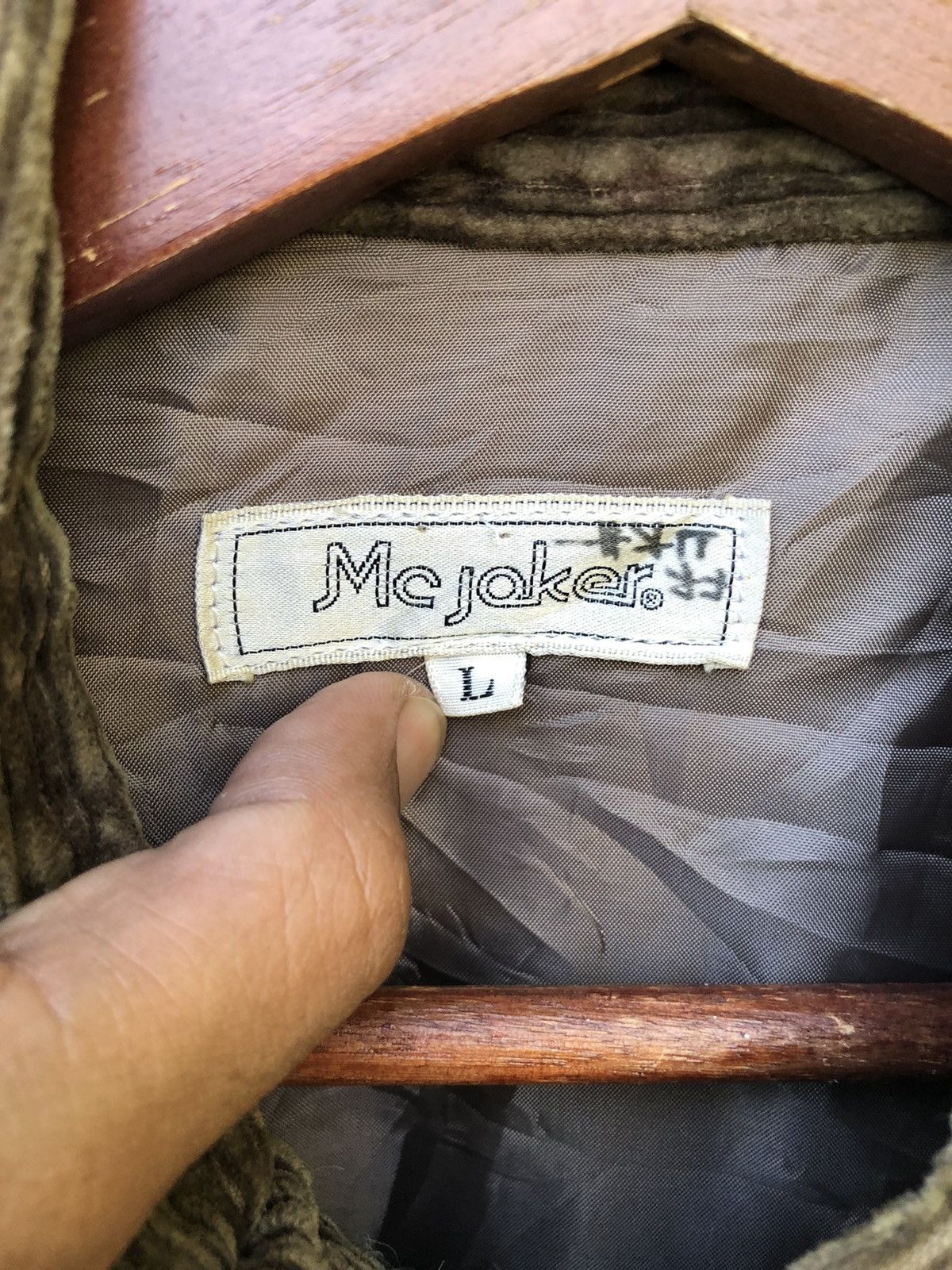 45rpm Japanese Brand Mc Joker Corduroy Hybrid Wool Jacket Size US M / EU 48-50 / 2 - 4 Thumbnail