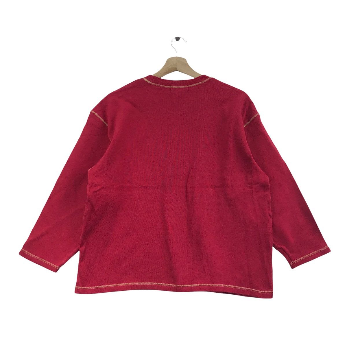 Vintage GIANNI VALENTINO Center Logo Embroidered Sweatshirt Gold Size US M / EU 48-50 / 2 - 7 Thumbnail