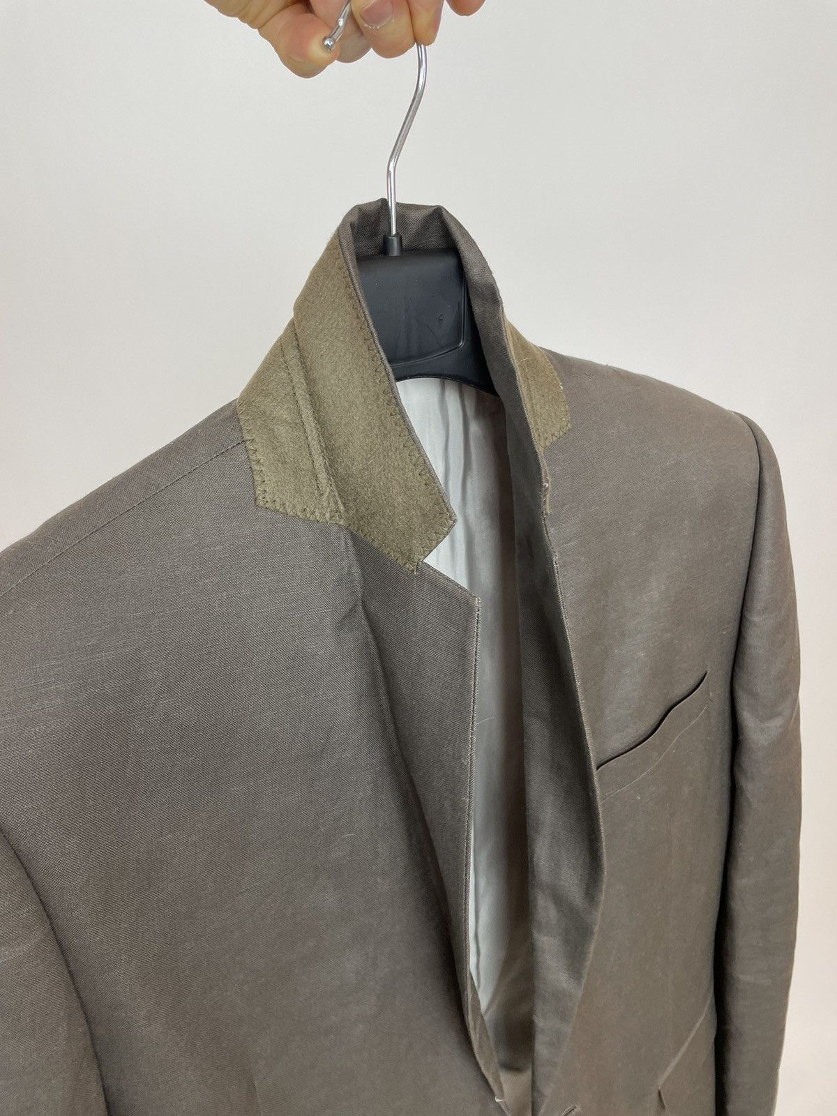 Celio Celio Club Linen&Viscose Blazer Slim fit Mens size 46 Size 46S - 15 Thumbnail