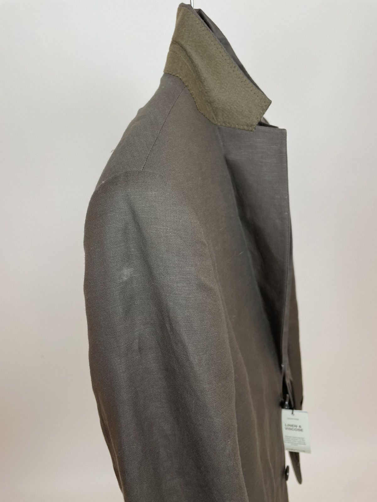 Celio Celio Club Linen&Viscose Blazer Slim fit Mens size 46 Size 46S - 16 Thumbnail
