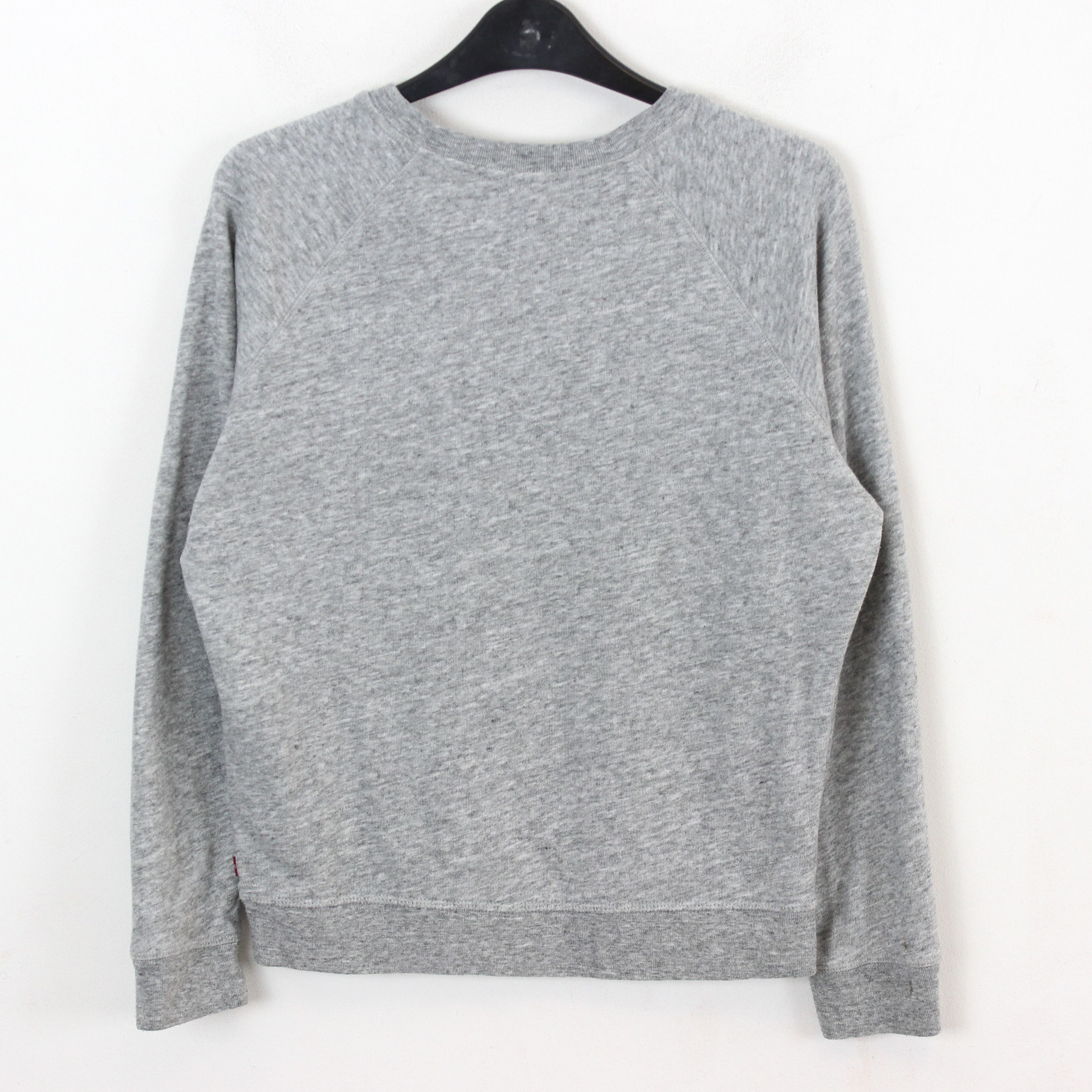 Levi's Womens S Pullover Jumper Sweatshirt Crew Neck Logo Sweater Size S / US 4 / IT 40 - 3 Thumbnail