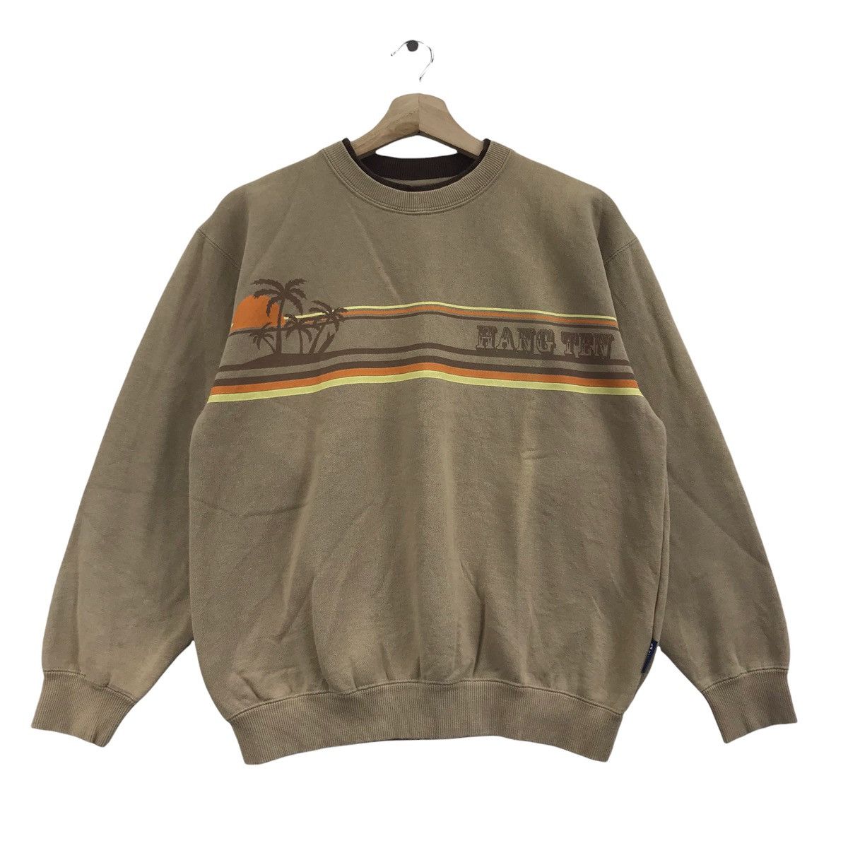 Hang Ten HANG TEN HAWAII Beach Surf Sweatshirt Vintage Usa Surfboard Size US M / EU 48-50 / 2 - 1 Thumbnail