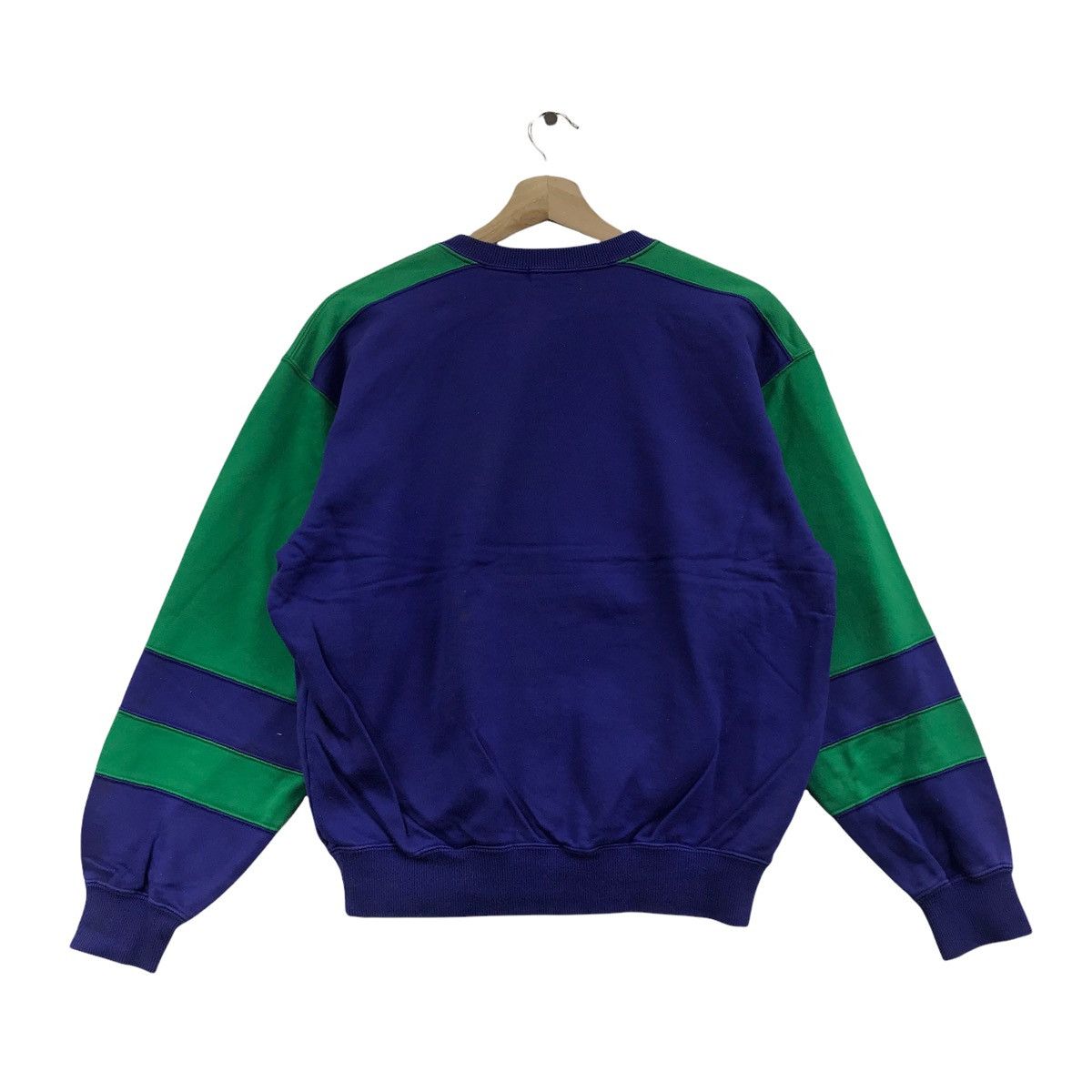 Lancel 90s LANCEL PARIS Eagle Color Block Embroidered Blue Green Size US M / EU 48-50 / 2 - 7 Thumbnail