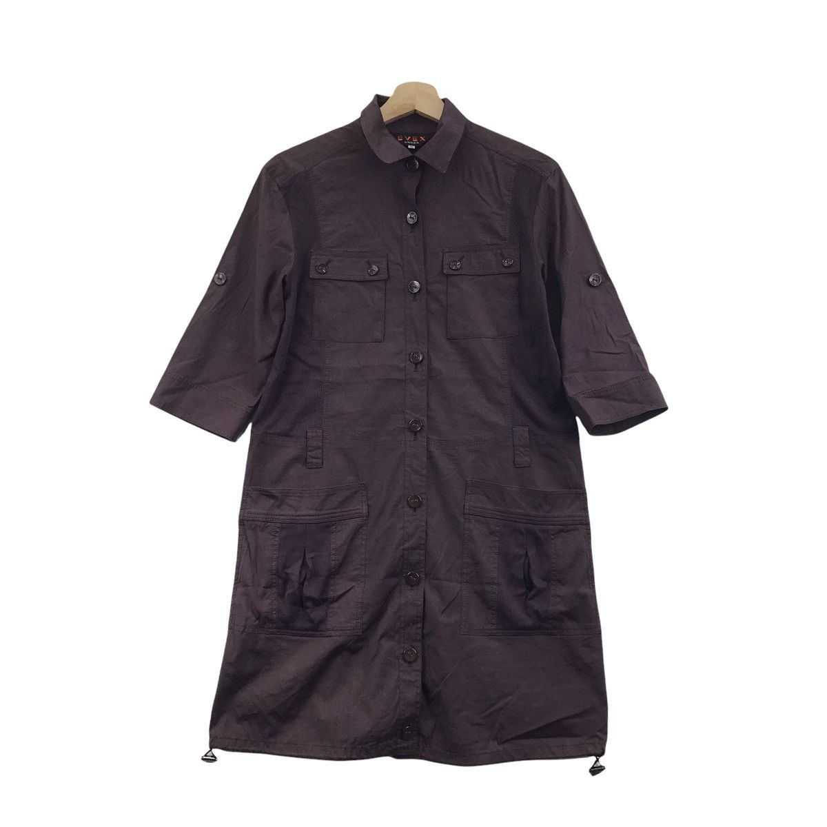 Vintage EVEX By KRIZIA Japanese Brand Light Dress Shirt Italy Size US M / EU 48-50 / 2 - 1 Thumbnail