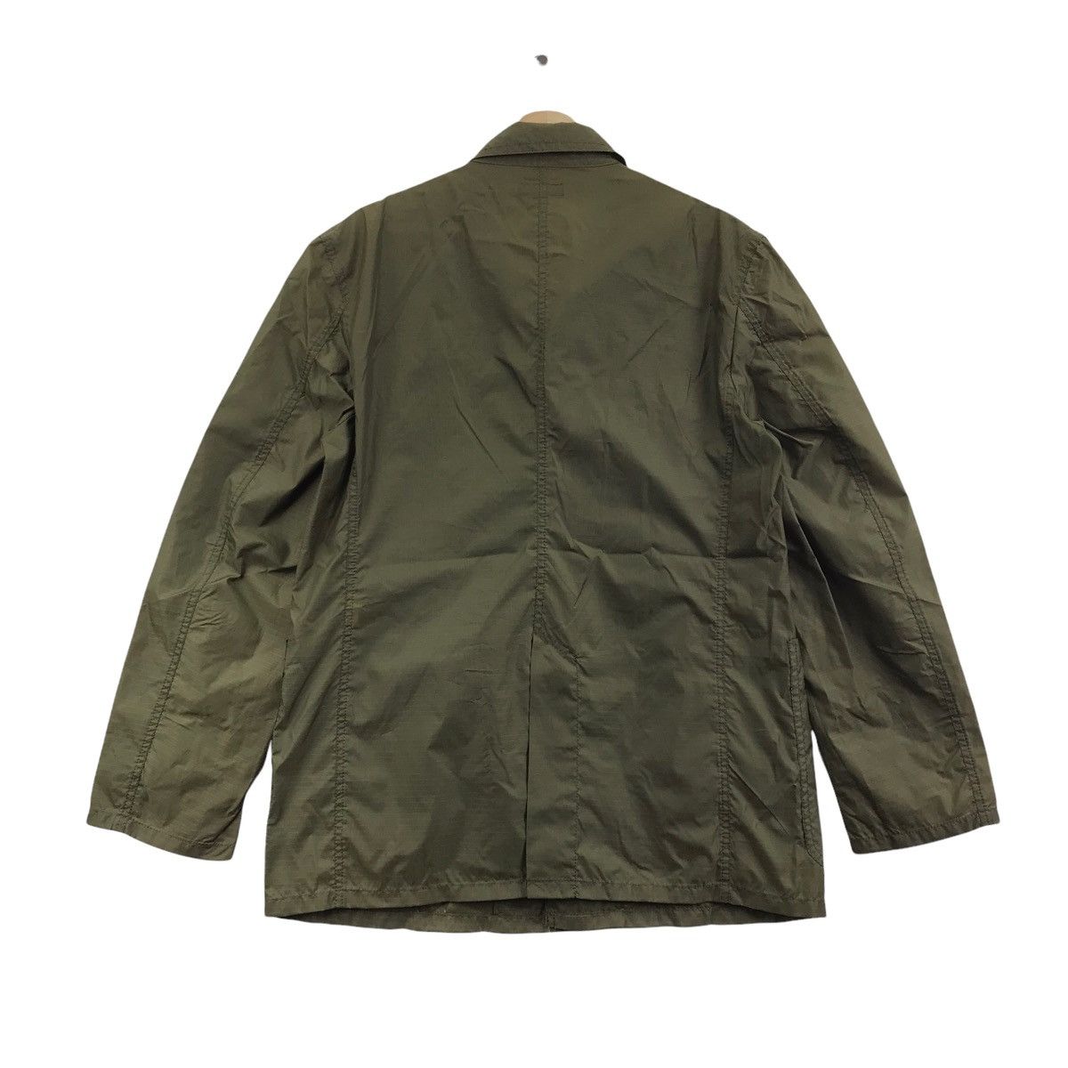 Japanese Brand SHIPS Japanese Brand Green Army Light Jacket Windbreaker Size US L / EU 52-54 / 3 - 6 Thumbnail