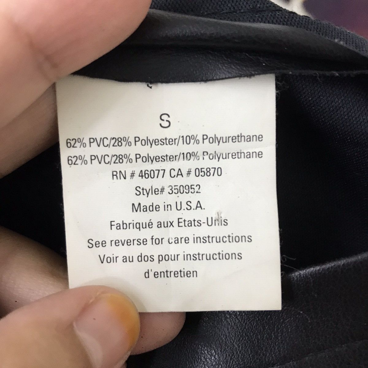 Esprit ESPRIT DE CORP Leather Layer Black Jacket Size US S / EU 44-46 / 1 - 4 Thumbnail