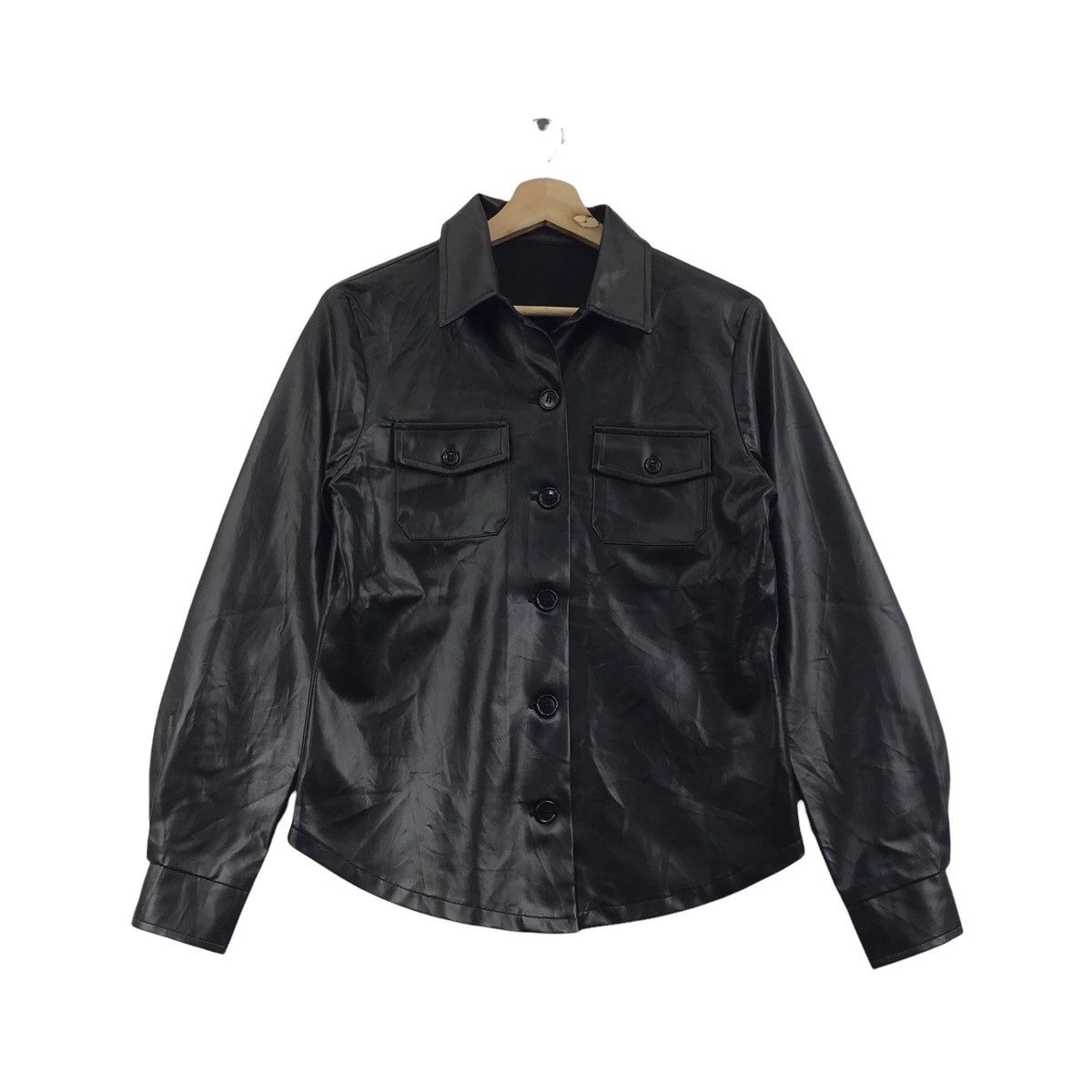 Esprit ESPRIT DE CORP Leather Layer Black Jacket Size US S / EU 44-46 / 1 - 1 Thumbnail
