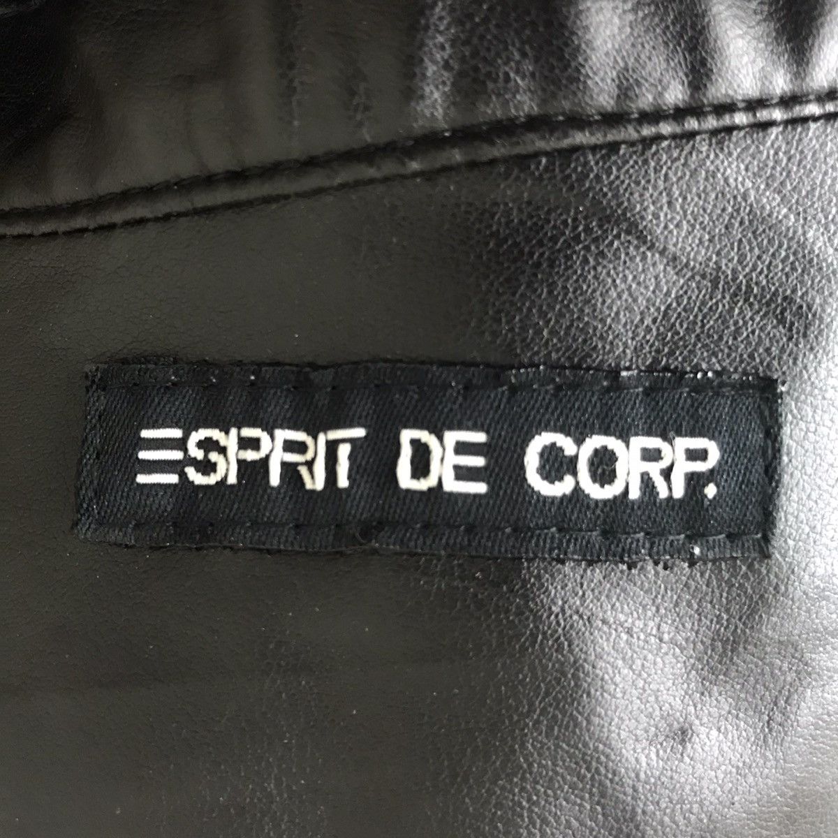 Esprit ESPRIT DE CORP Leather Layer Black Jacket Size US S / EU 44-46 / 1 - 3 Thumbnail
