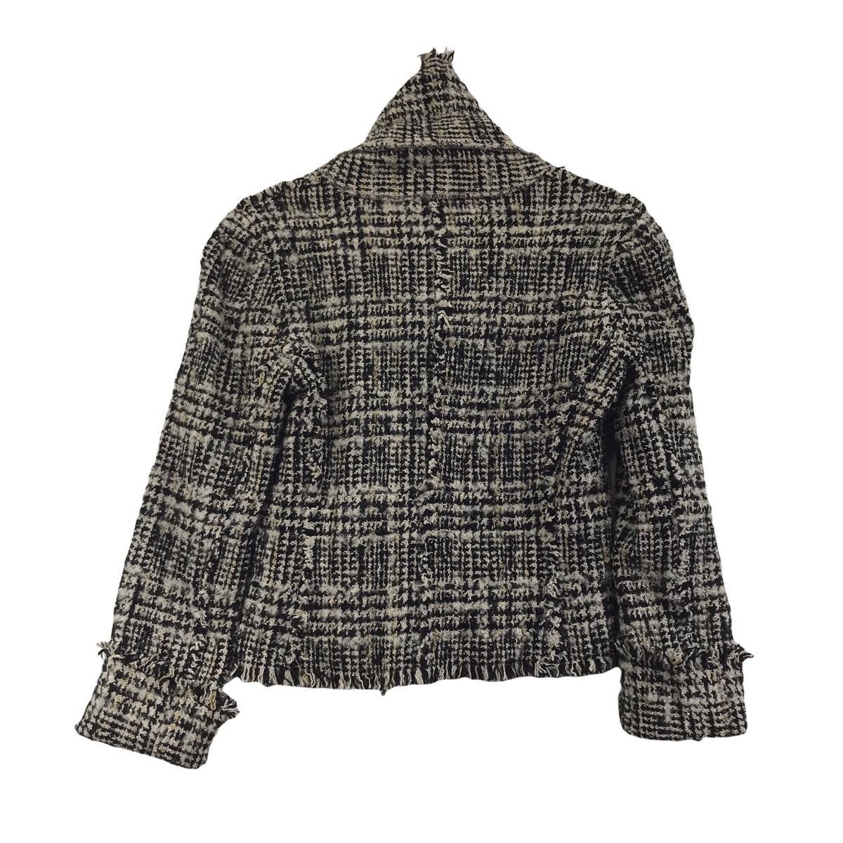 Japanese Brand PRIDE INTERNATIONAL DESIGN Cropped Japanese Brand Wool Coat Size US S / EU 44-46 / 1 - 7 Thumbnail