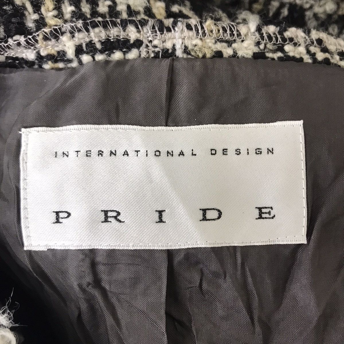 Japanese Brand PRIDE INTERNATIONAL DESIGN Cropped Japanese Brand Wool Coat Size US S / EU 44-46 / 1 - 4 Thumbnail