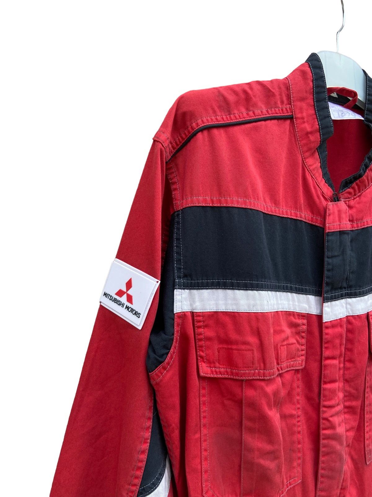 Vintage Vintage Mitsubishi Motors Overalls Size US 35 - 14 Thumbnail